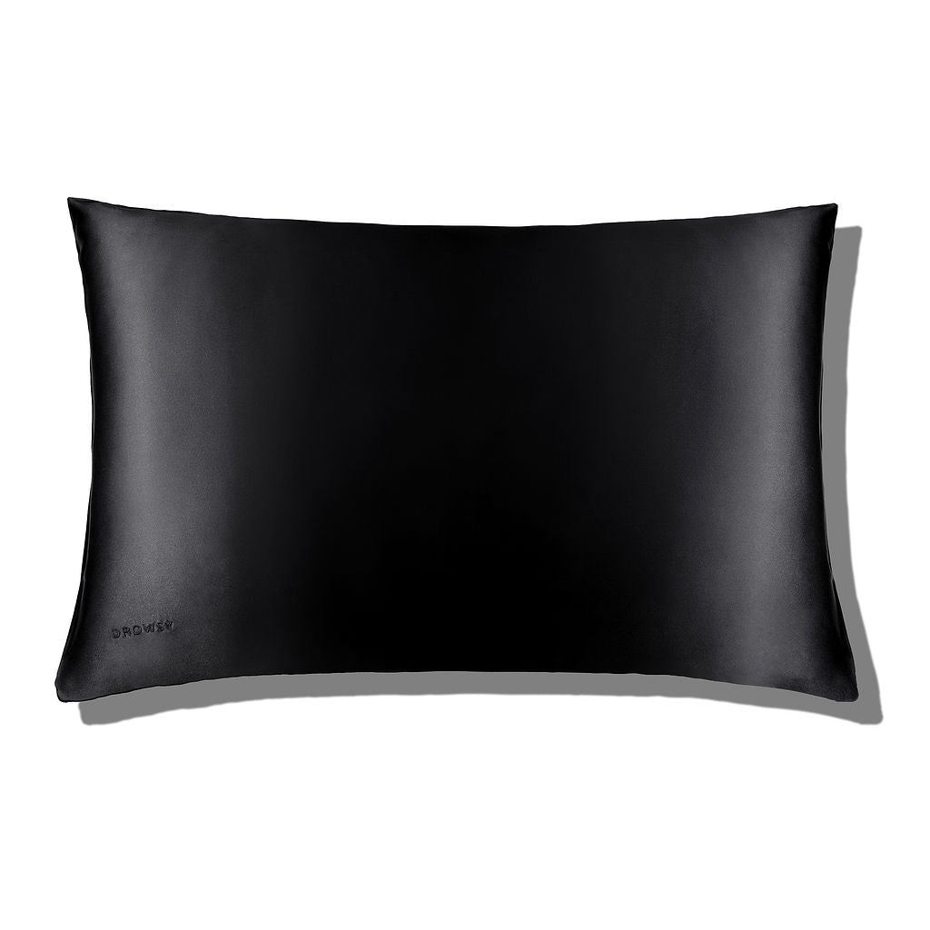 Black Jade Silk Pillowcase Drowsy