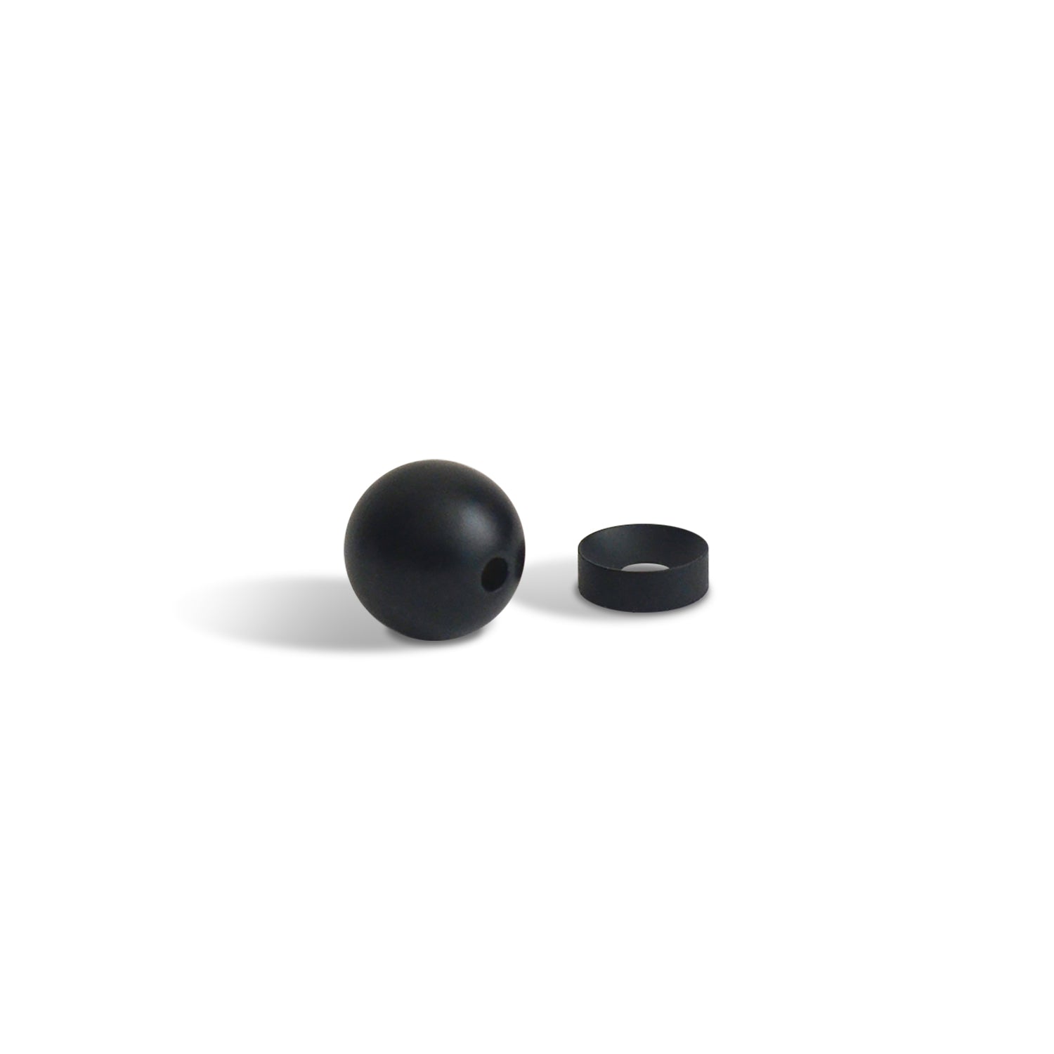 Black Sphere Brass Incense Holder CEDAR AND MYRRH