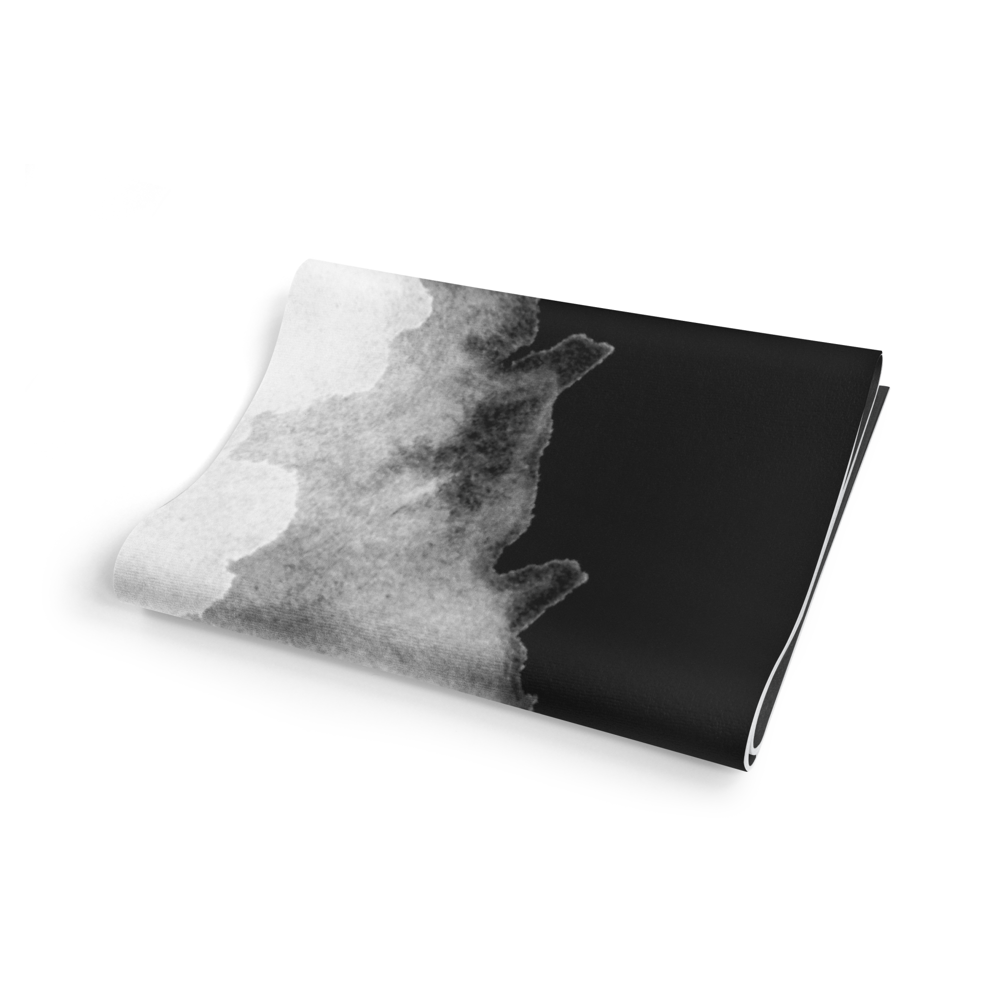 Black1 Yoga Mat – Non - Slip, Cushioned, Minimalist All - Black Design for Studio, Home & Outdoor Practice Yune Yoga