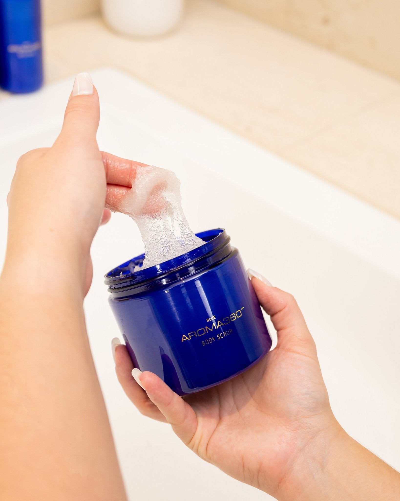 Blue Body Scrub Aroma360