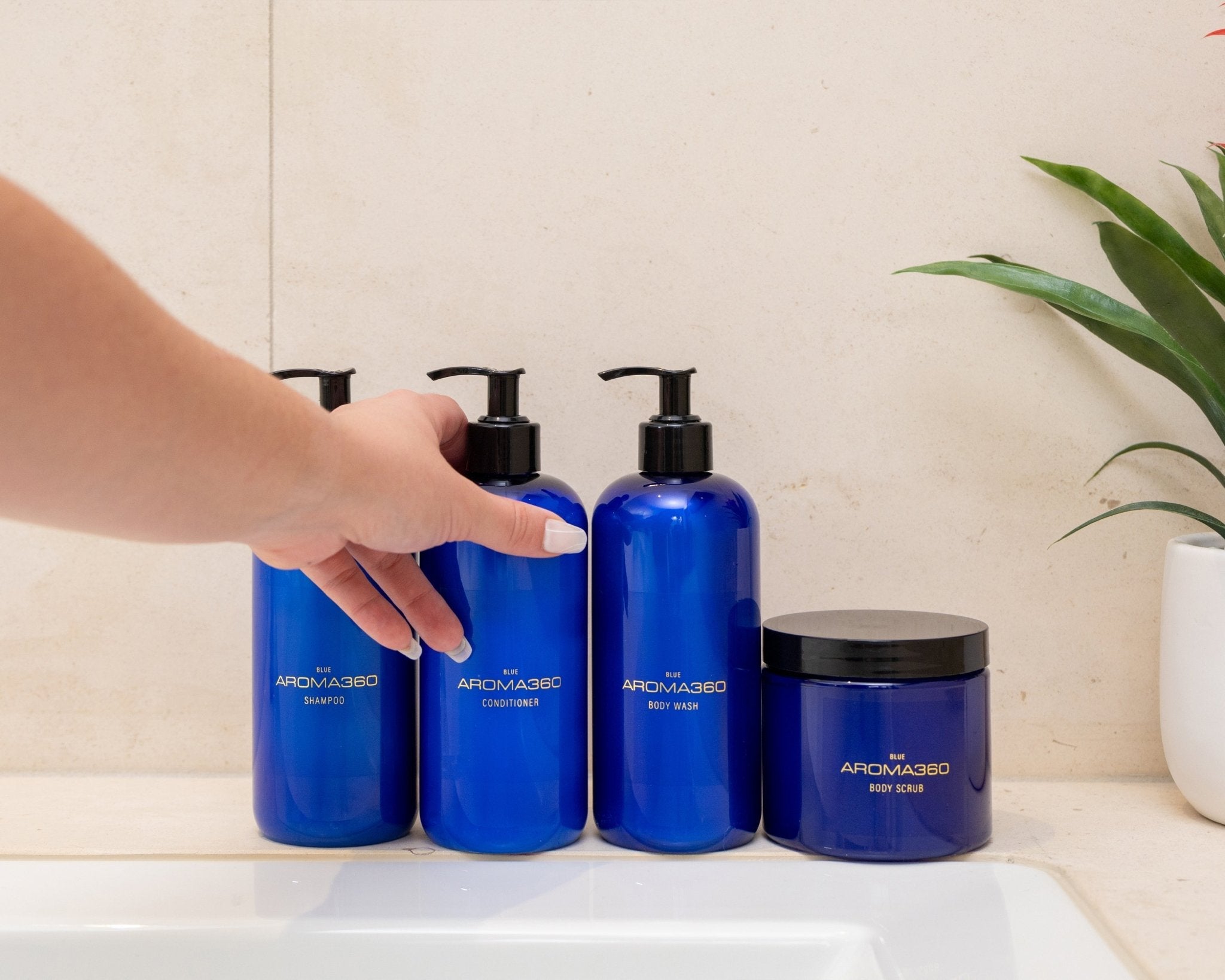 Blue Body Scrub Aroma360