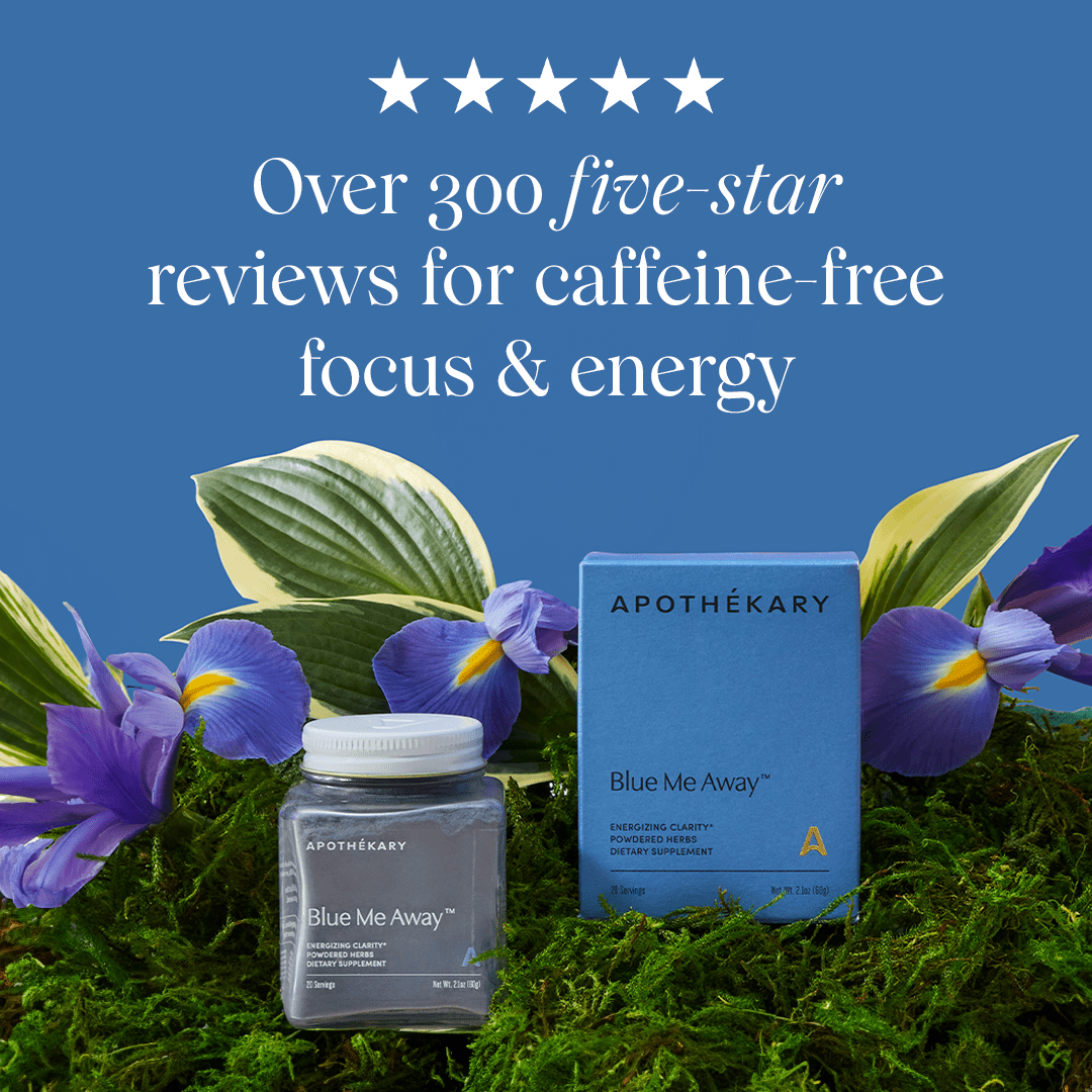Blue Me Away™ Apothékary