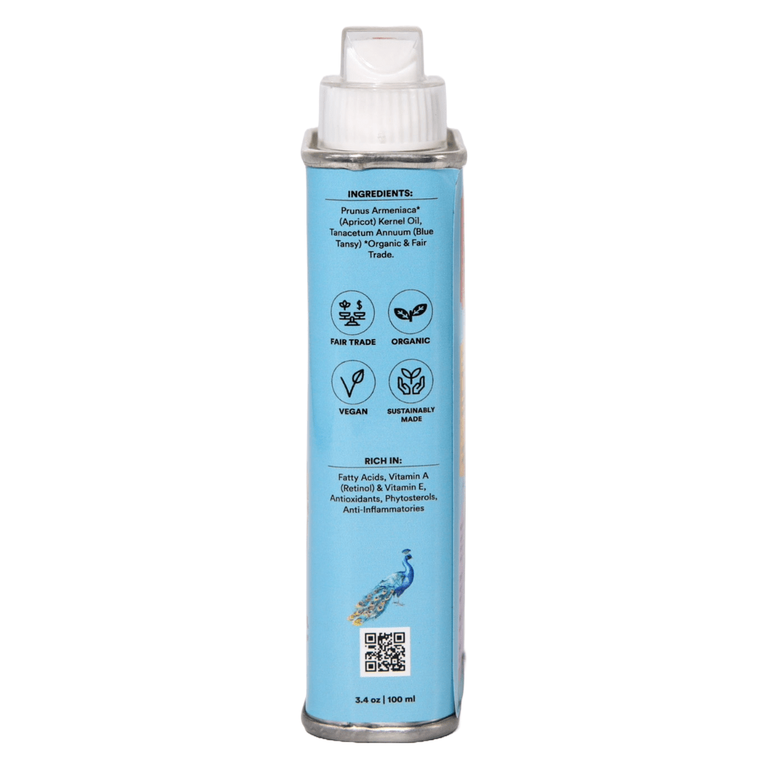 Blue Tansy + Apricot Oil, 100% Organic Beautyologie