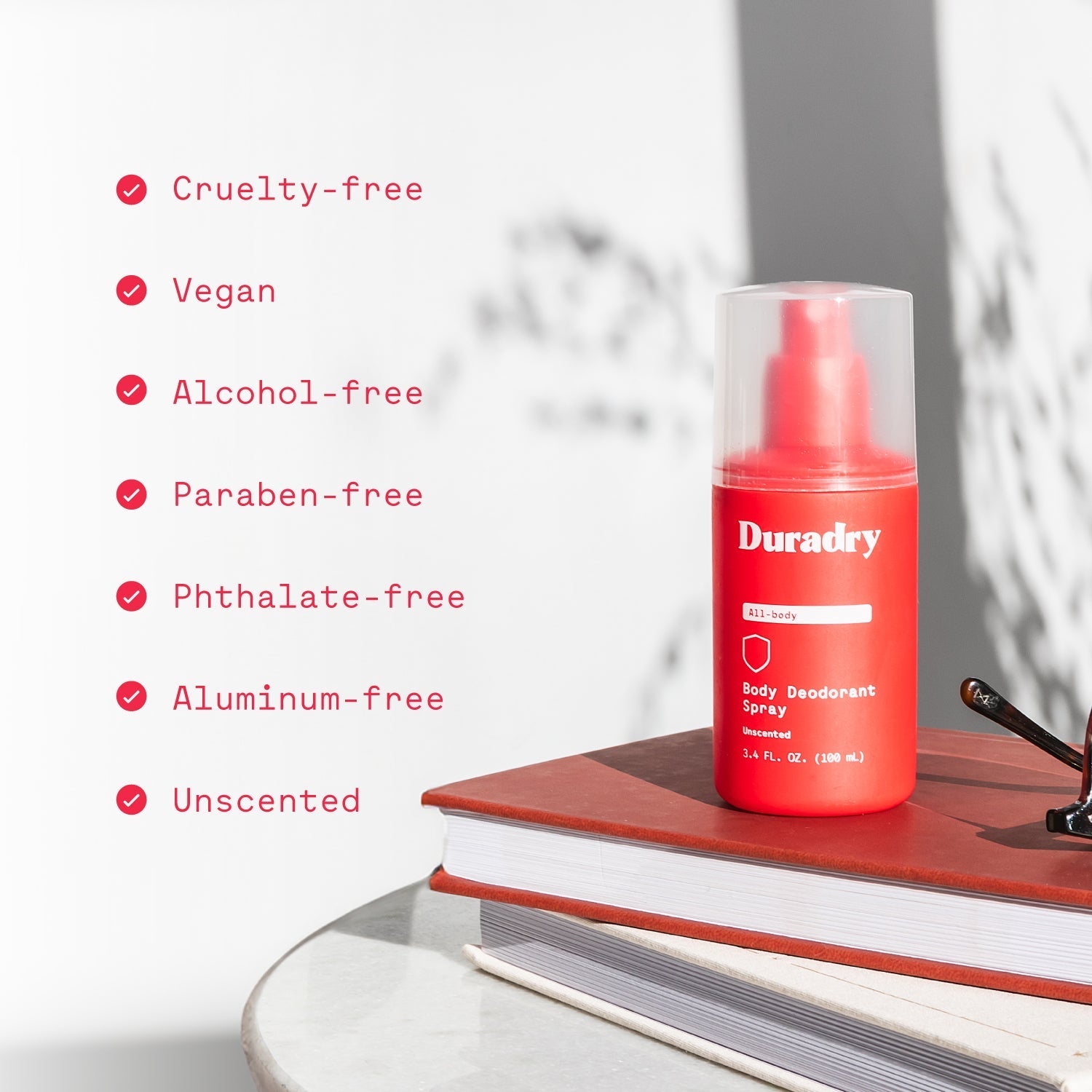 Body Deodorant Spray Duradry
