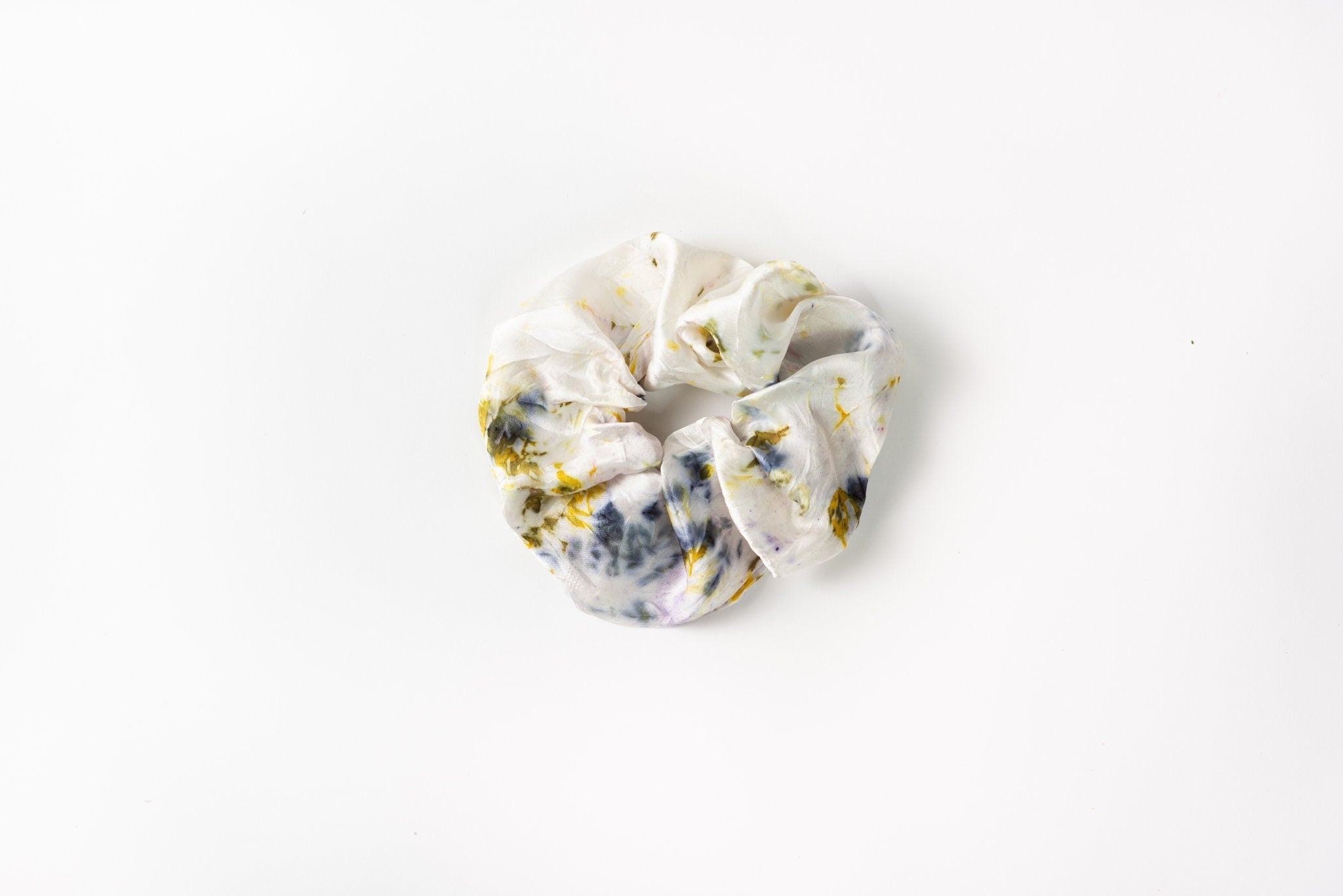 Botanically Dyed Silk Hair Scrunchie dyekween