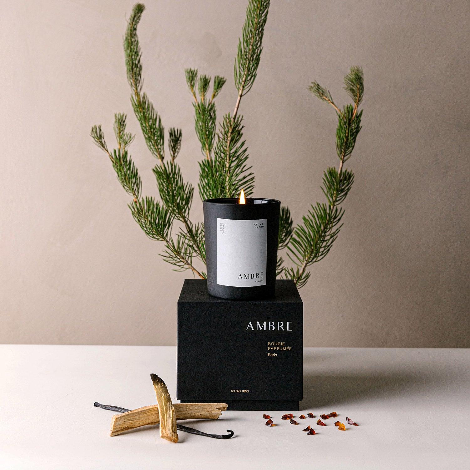 Bougie Parfumée Ambre CEDAR AND MYRRH