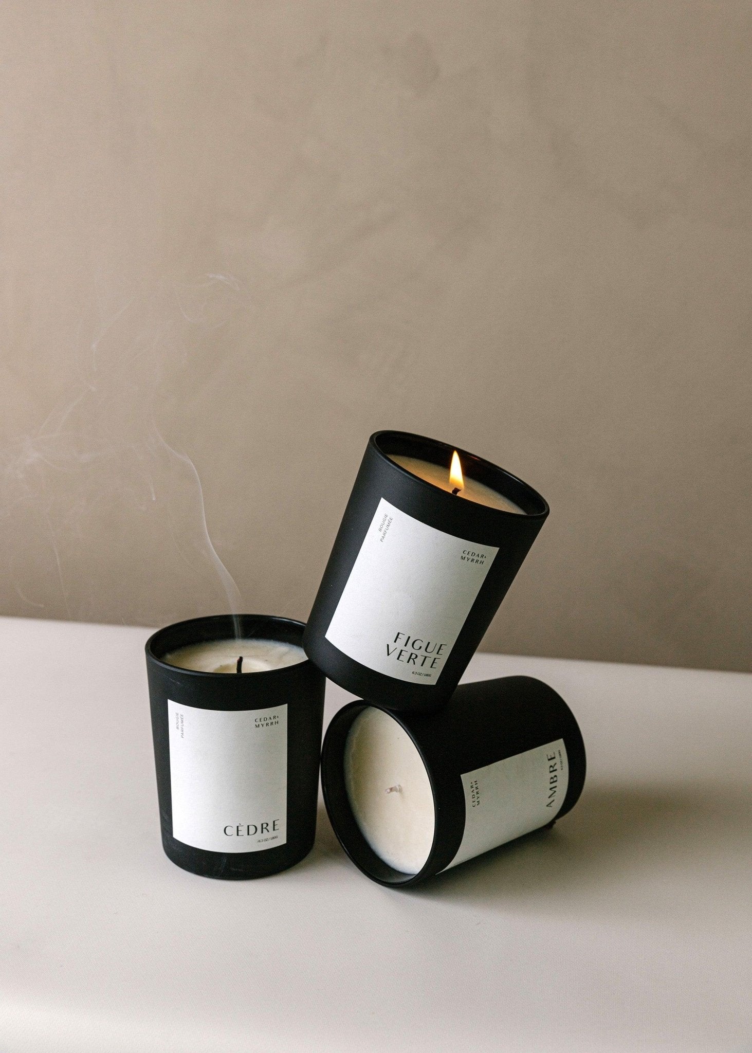 Bougie Parfumée Ambre CEDAR AND MYRRH