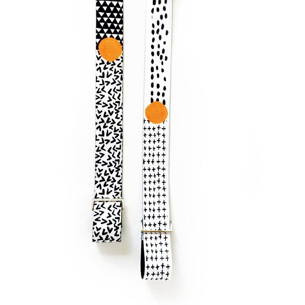 Bowie Yoga Strap – White Stretching Strap w/ Metal Buckles | Yune Yoga Yune Yoga