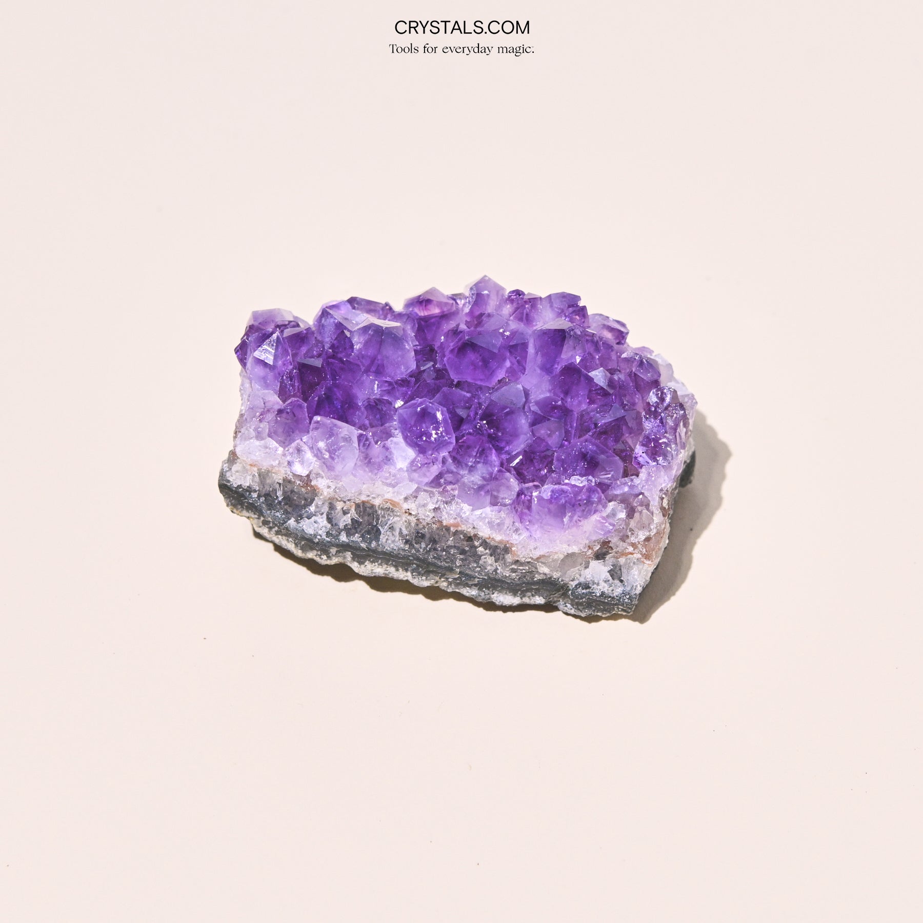 Brazilian Amethyst Cluster CRYSTALS.COM