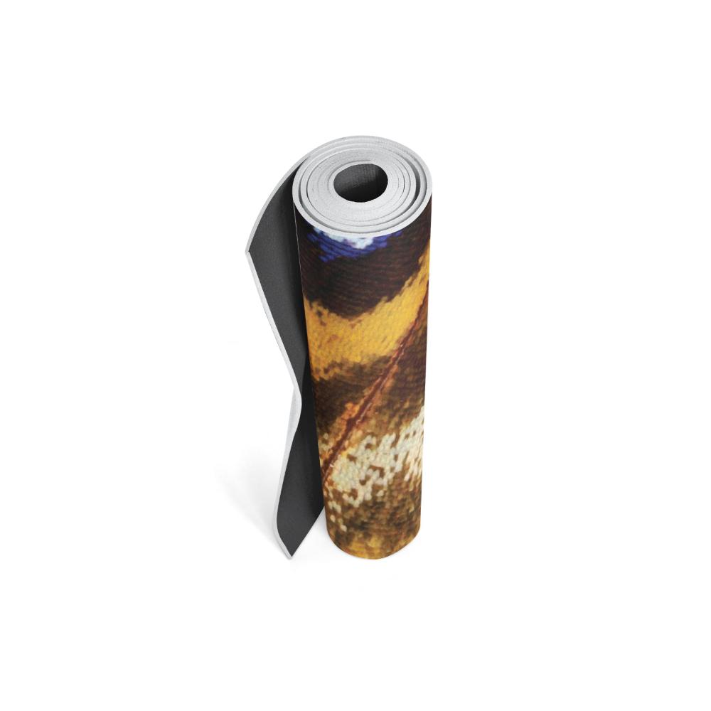 Butterfly Eco Yoga Mat – Artist Design, 6mm Cushion + Grip | Yune Yoga Yune Yoga