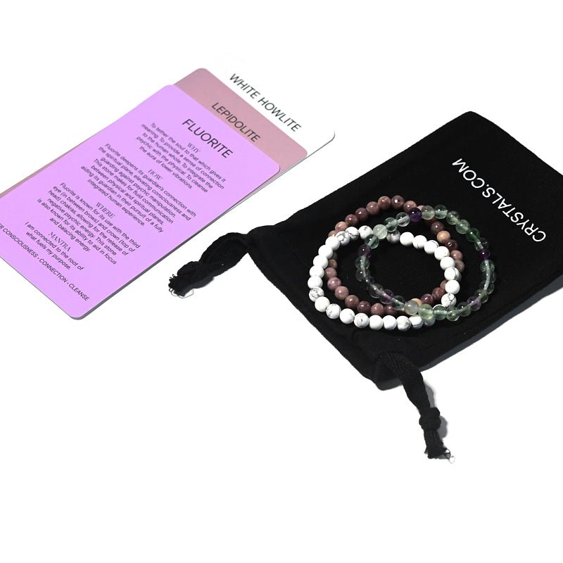 Calm Bracelet Trio CRYSTALS.COM