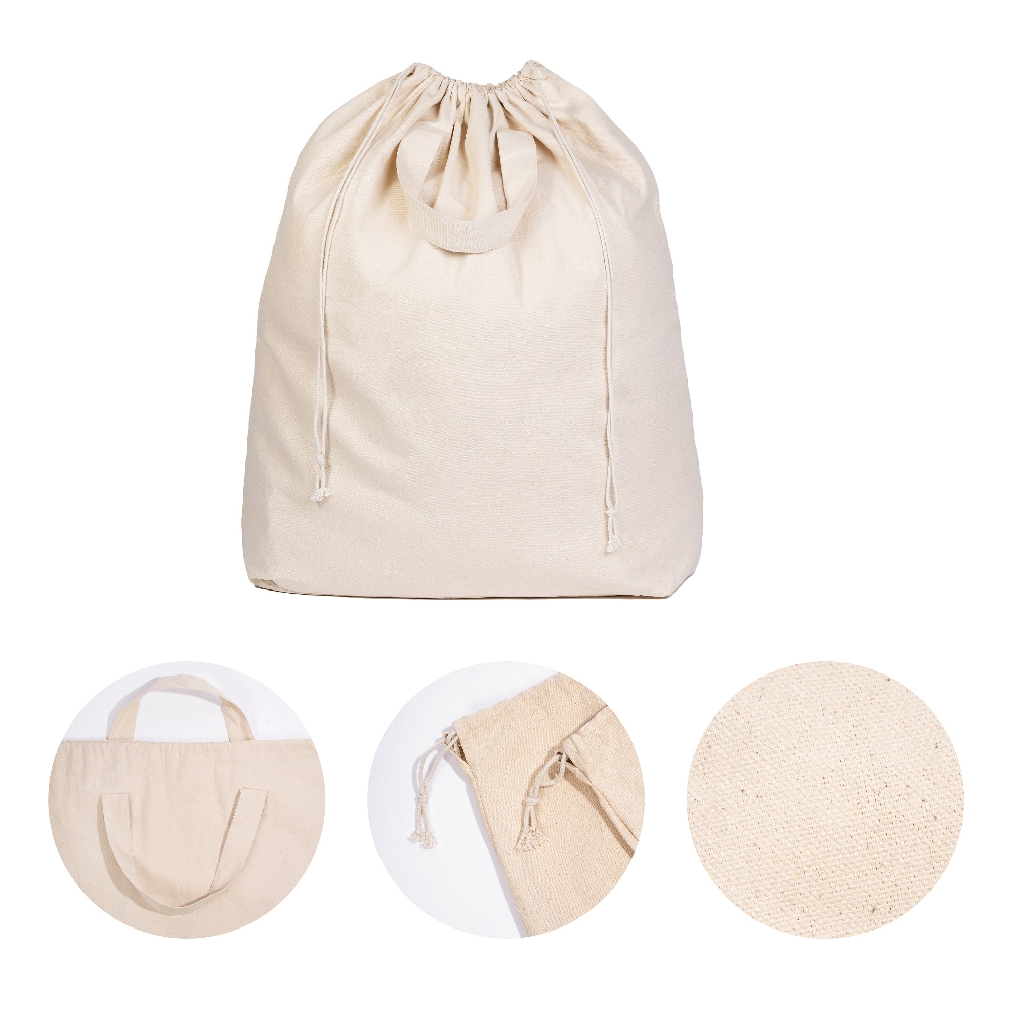 Canvas Laundry Bag Organic Cotton Mart