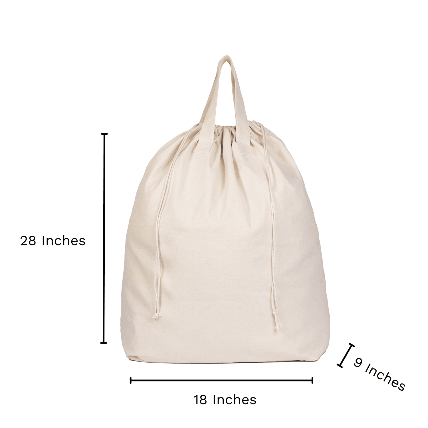 Canvas Laundry Bag Organic Cotton Mart