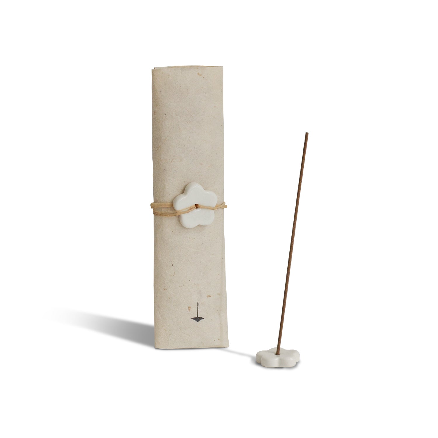 Cedarwood Incense Stick Set – 30 Sticks with Ceramic Holder CEDAR AND MYRRH