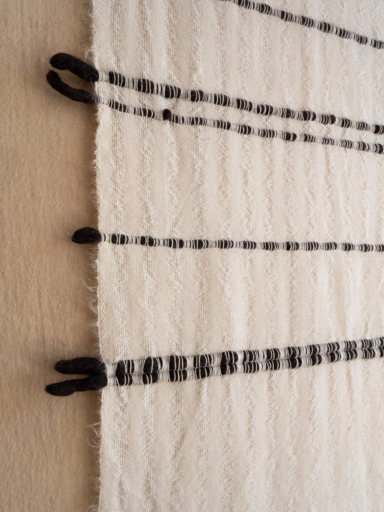 Chiaroscuro Handwoven Cotton Wall Hanging Kanju Interiors