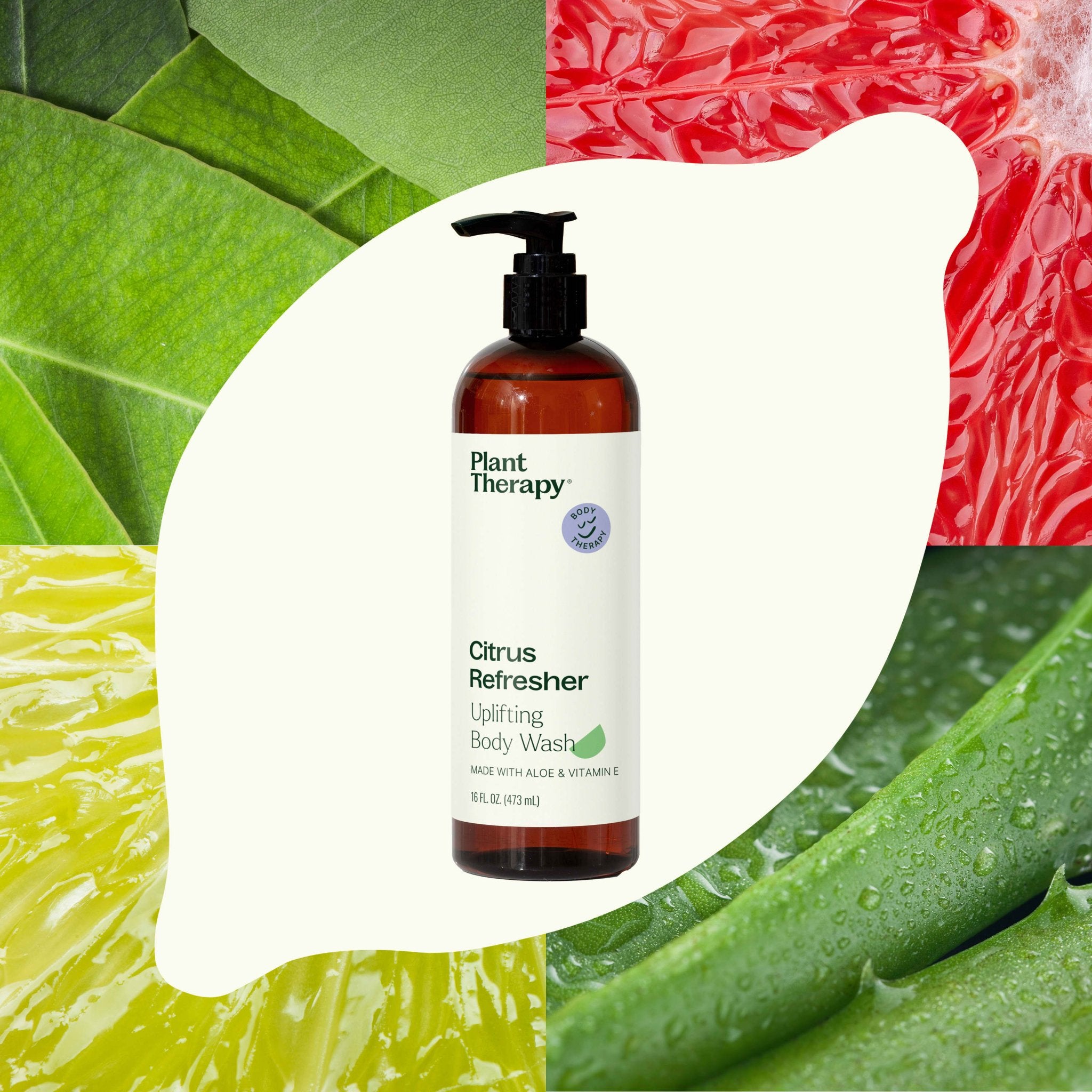 Citrus Refresher Body Wash 16 oz Plant Therapy