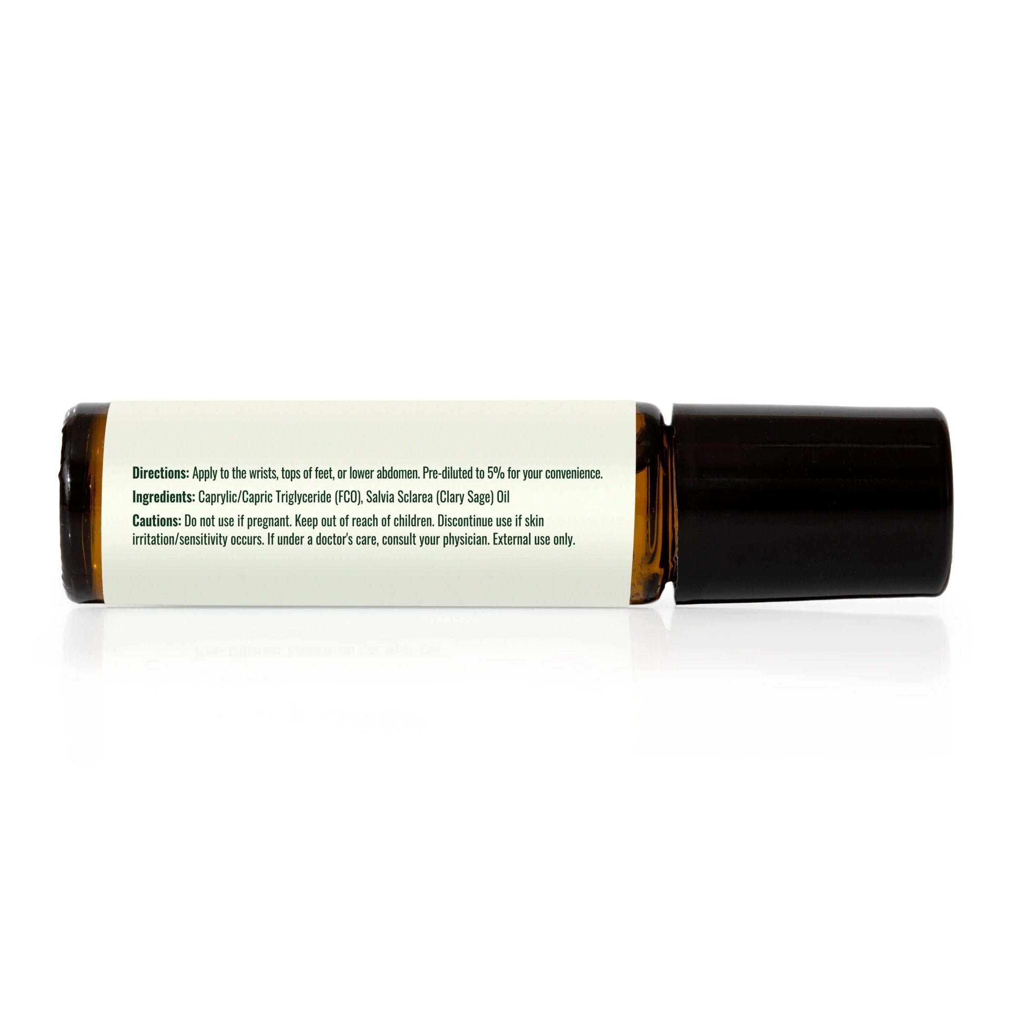 Clary Sage Essential Oil Pre - Diluted Roll - On Plant Therapy