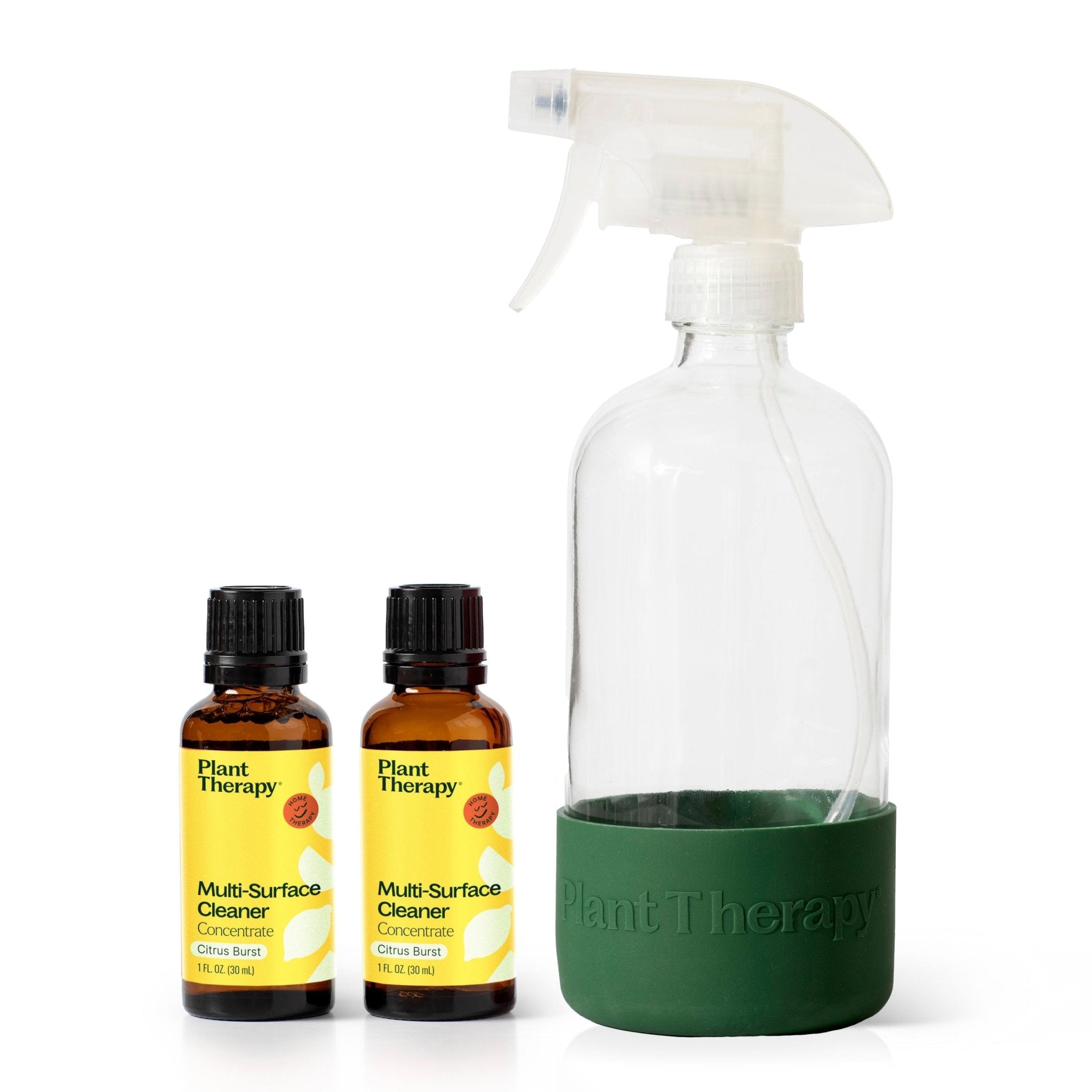 Cleaning Duo: Citrus Burst + Forest Green Sleeve Plant Therapy