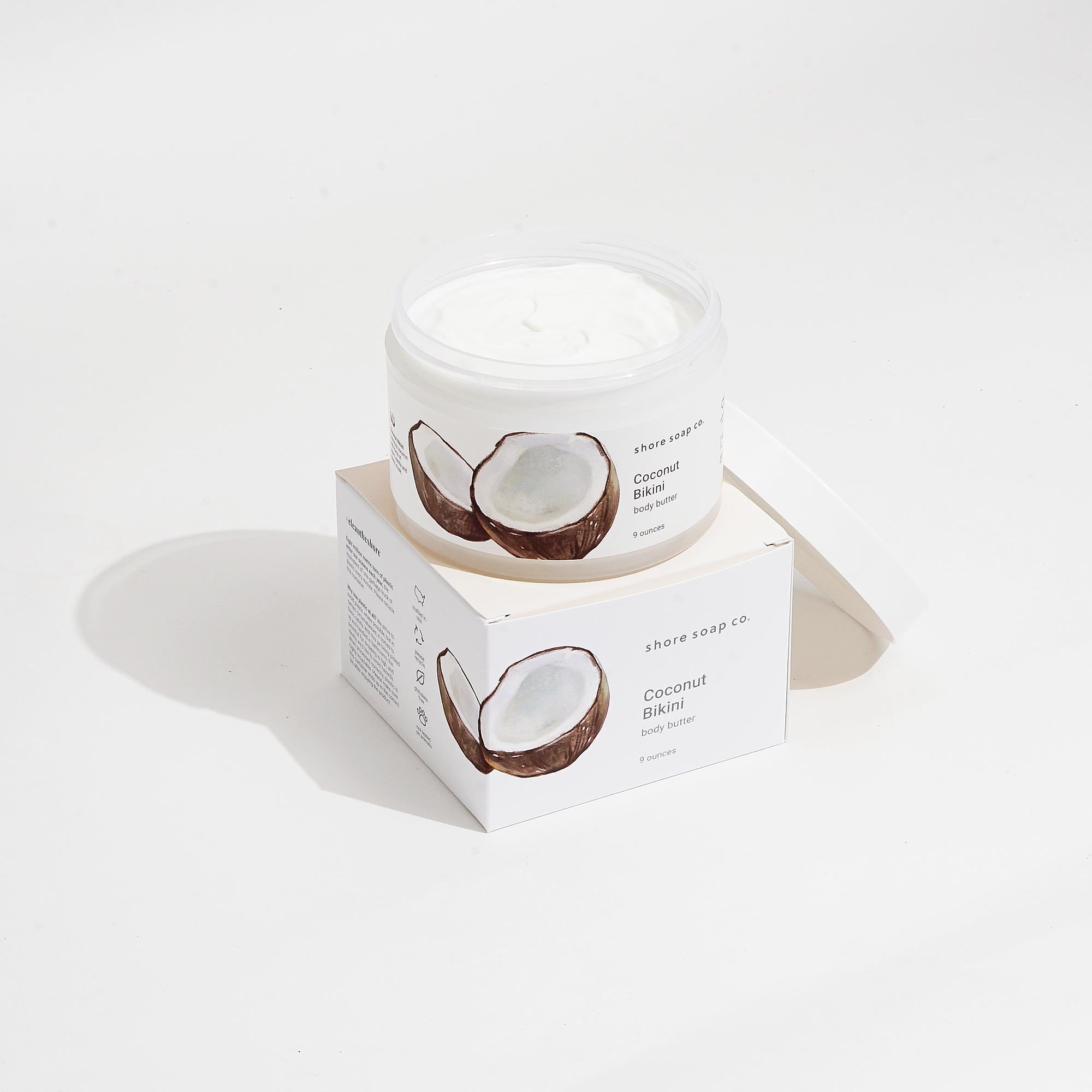 Coconut Bikini Body Butter Shore Soap Co.