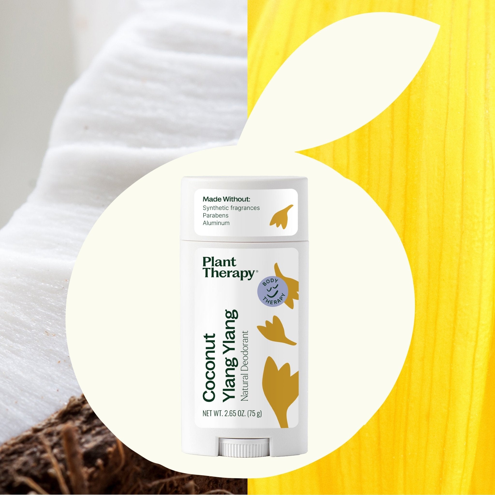 Coconut Ylang Ylang Natural Deodorant Plant Therapy