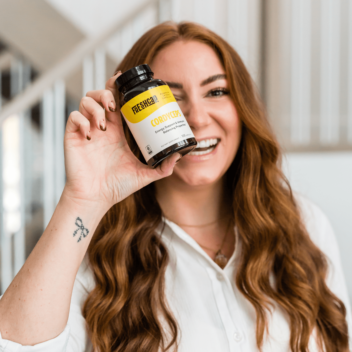 Cordyceps Mushroom Extract Capsules FreshCap Mushrooms