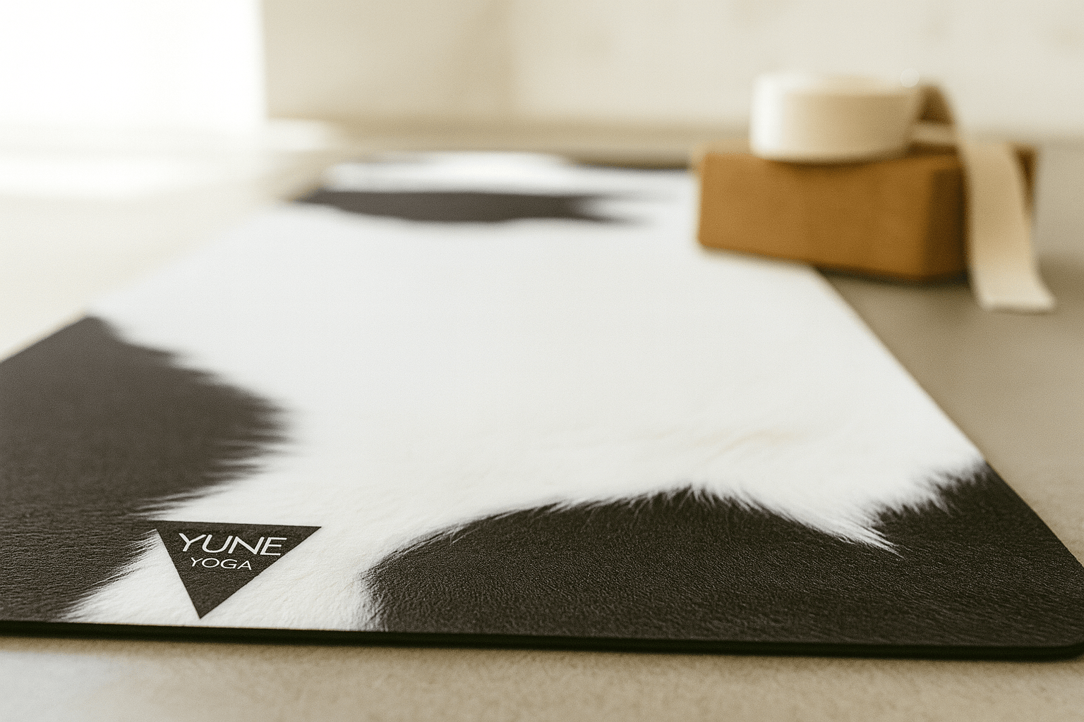 Cow Print Yoga Mat – Sustainable, Toxin - Free & Stylish | Yune Yoga Yune Yoga
