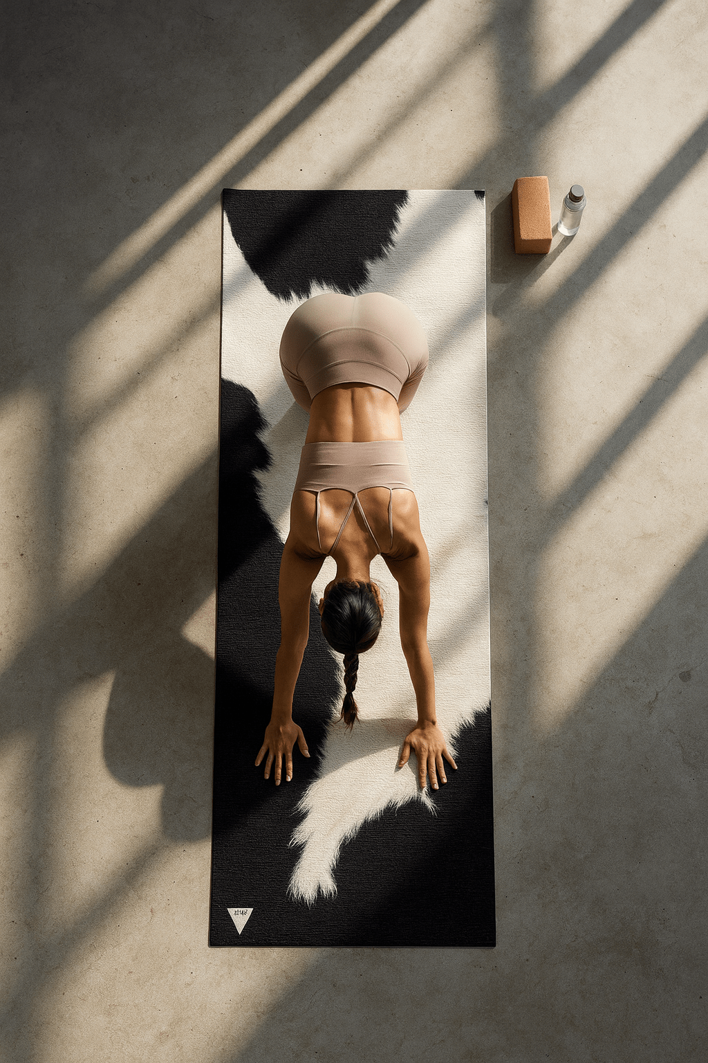 Cow Print Yoga Mat – Sustainable, Toxin - Free & Stylish | Yune Yoga Yune Yoga
