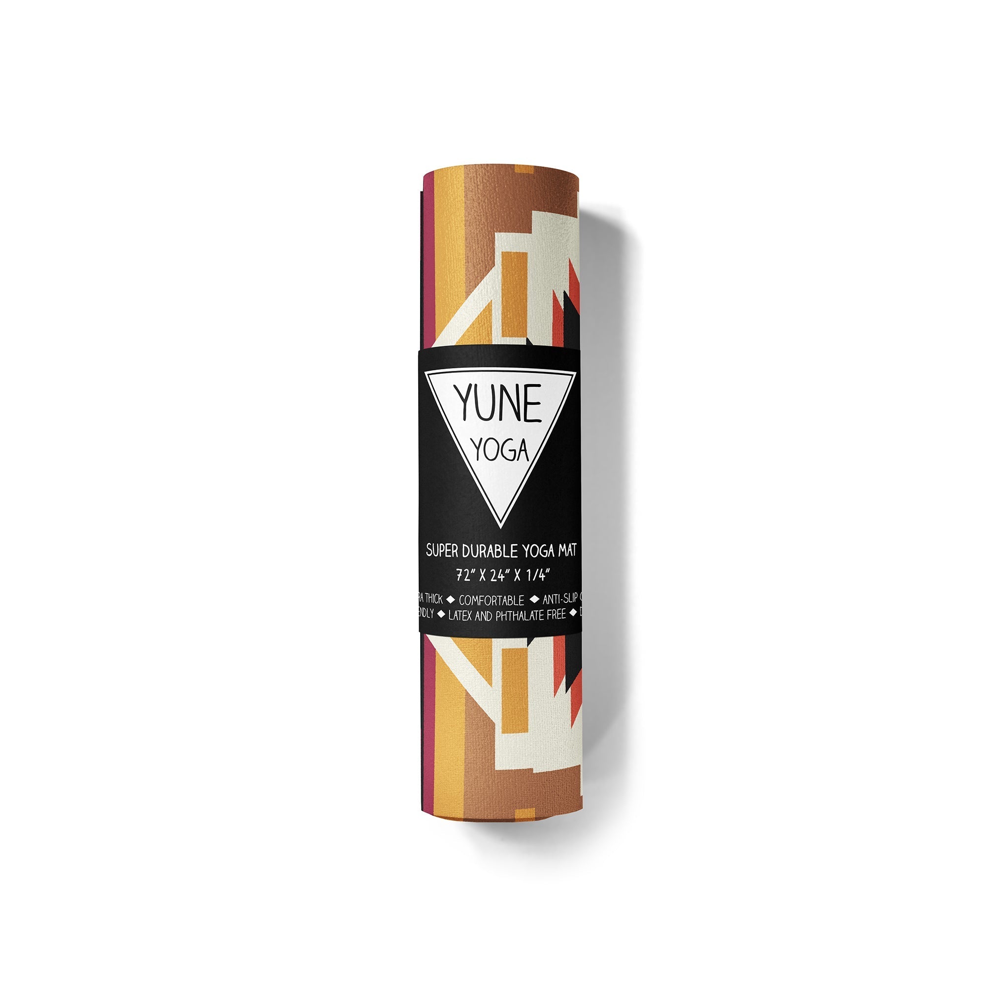 Coyote Falls Yoga Mat – 6 mm Extra Thick, Double - Sided Non - Slip, Eco - Friendly PER with UV - Printed Canyon Design | Yune Yoga Yune Yoga