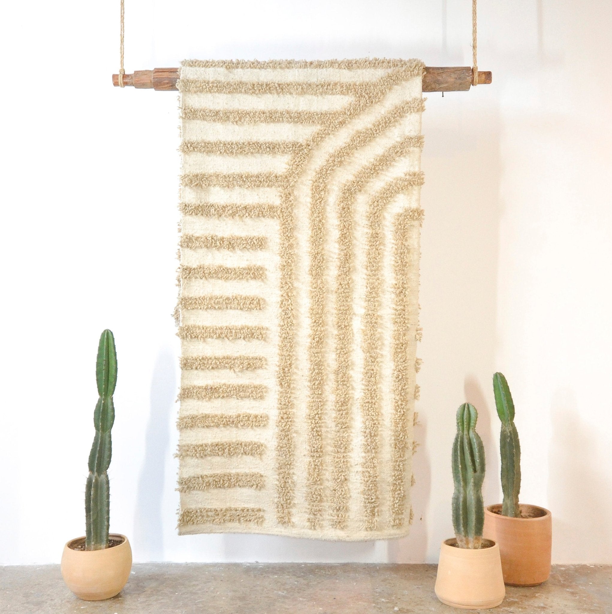 Cruzadas Wool Rug by Diego Olivero Studio MESO