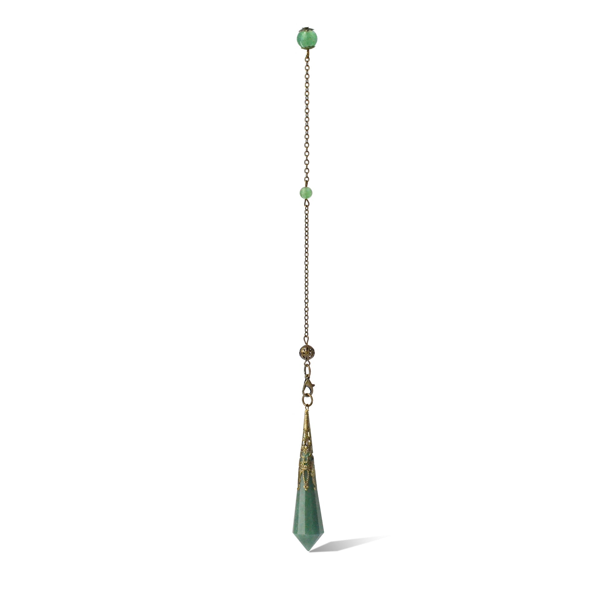 Crystal Pendulum Divination Kit with Canvas Board Bag CEDAR AND MYRRH