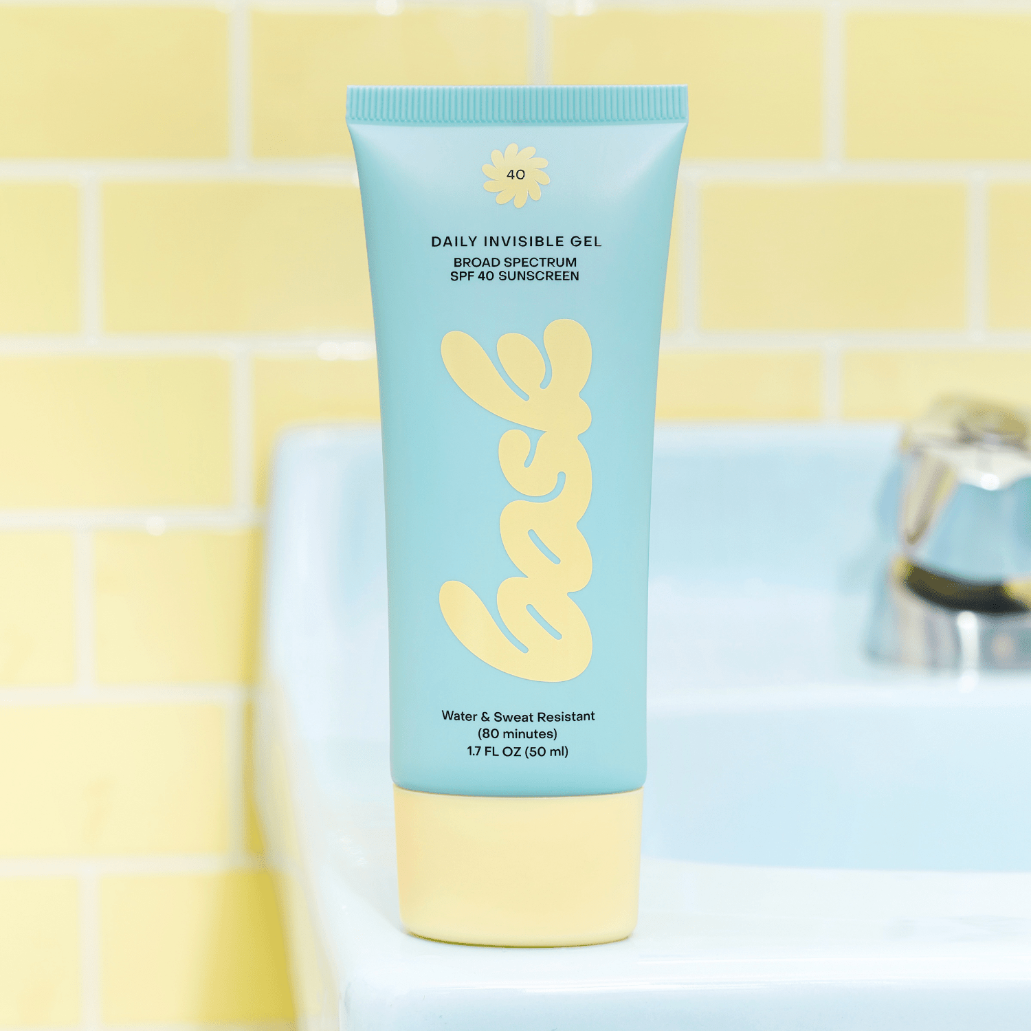 Daily Invisible Gel SPF 40 Sunscreen Bask Suncare