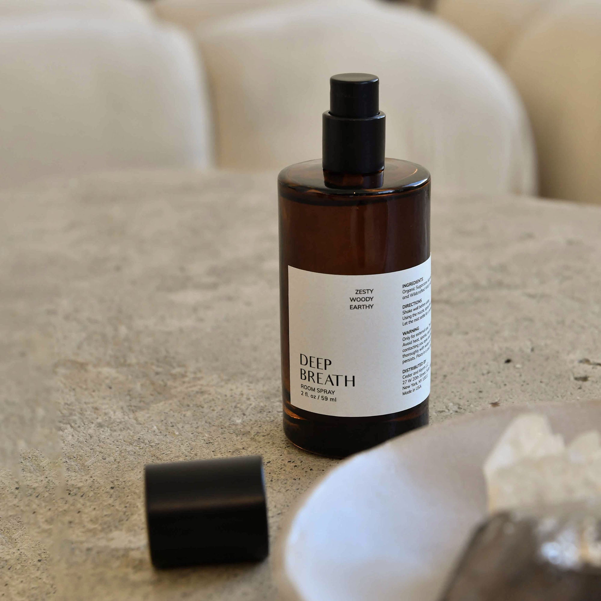 Deep Breath Room Spray CEDAR AND MYRRH