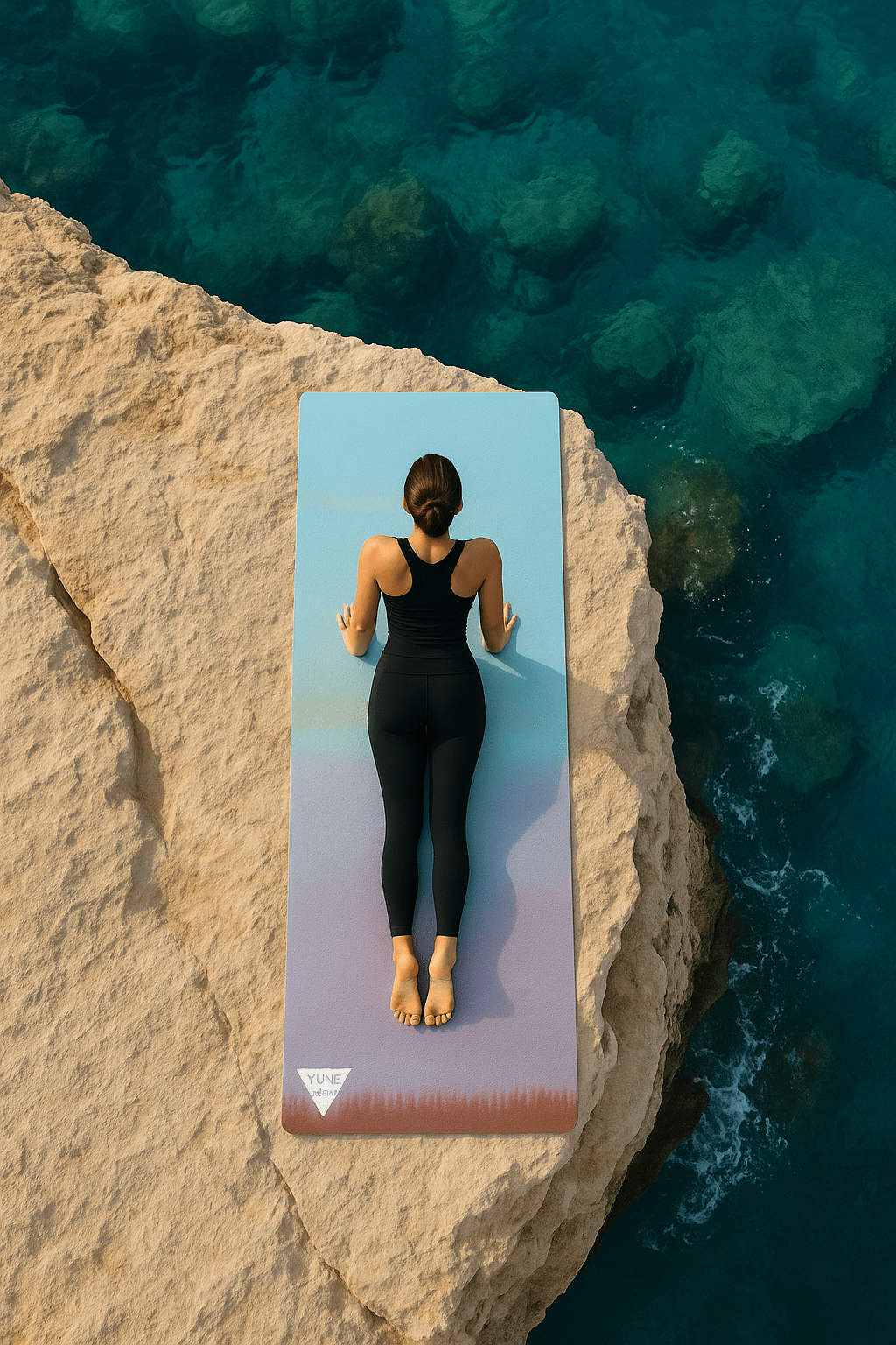 Dionysus Yoga Mat – Non - Slip, Cushioned, and Art - Inspired for Studio, Home & Outdoor Practice Yune Yoga