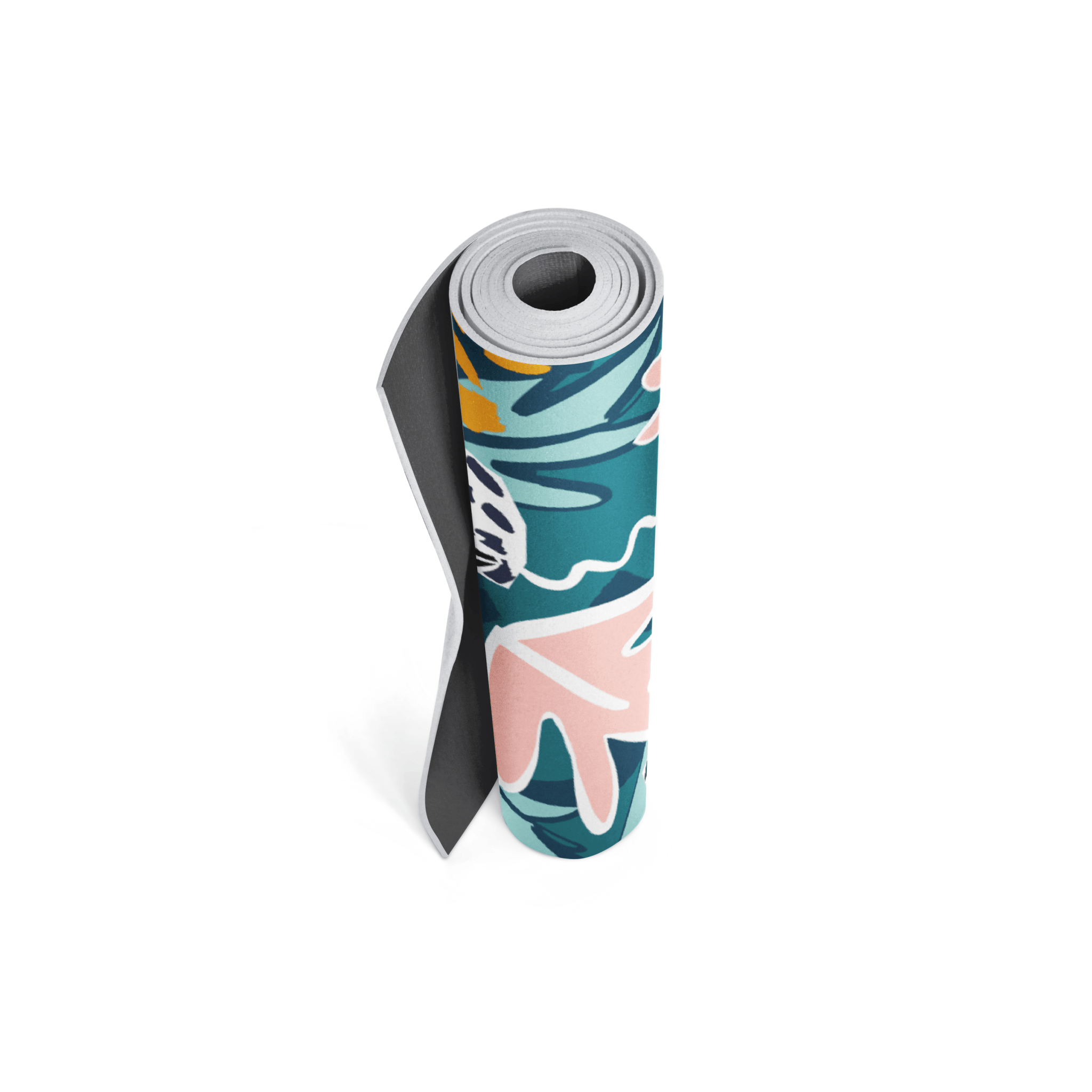 Dora Toucan Yoga Mat – Tropical Print, Non - Slip Traction & Cushioned Support Yune Yoga