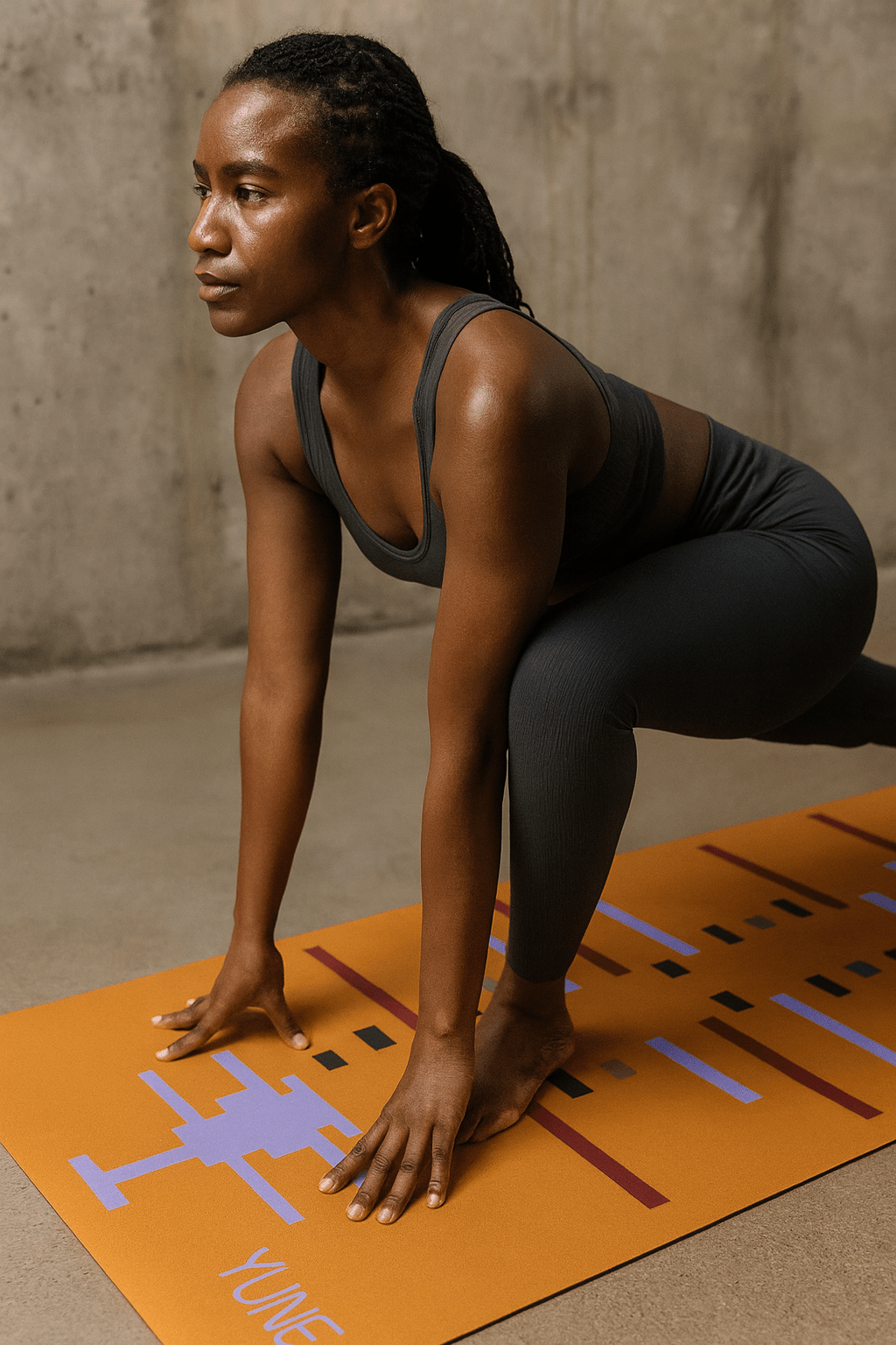 Driftwood Balance — CR24 Tan Easy - Clean Yoga Mat Yune Yoga