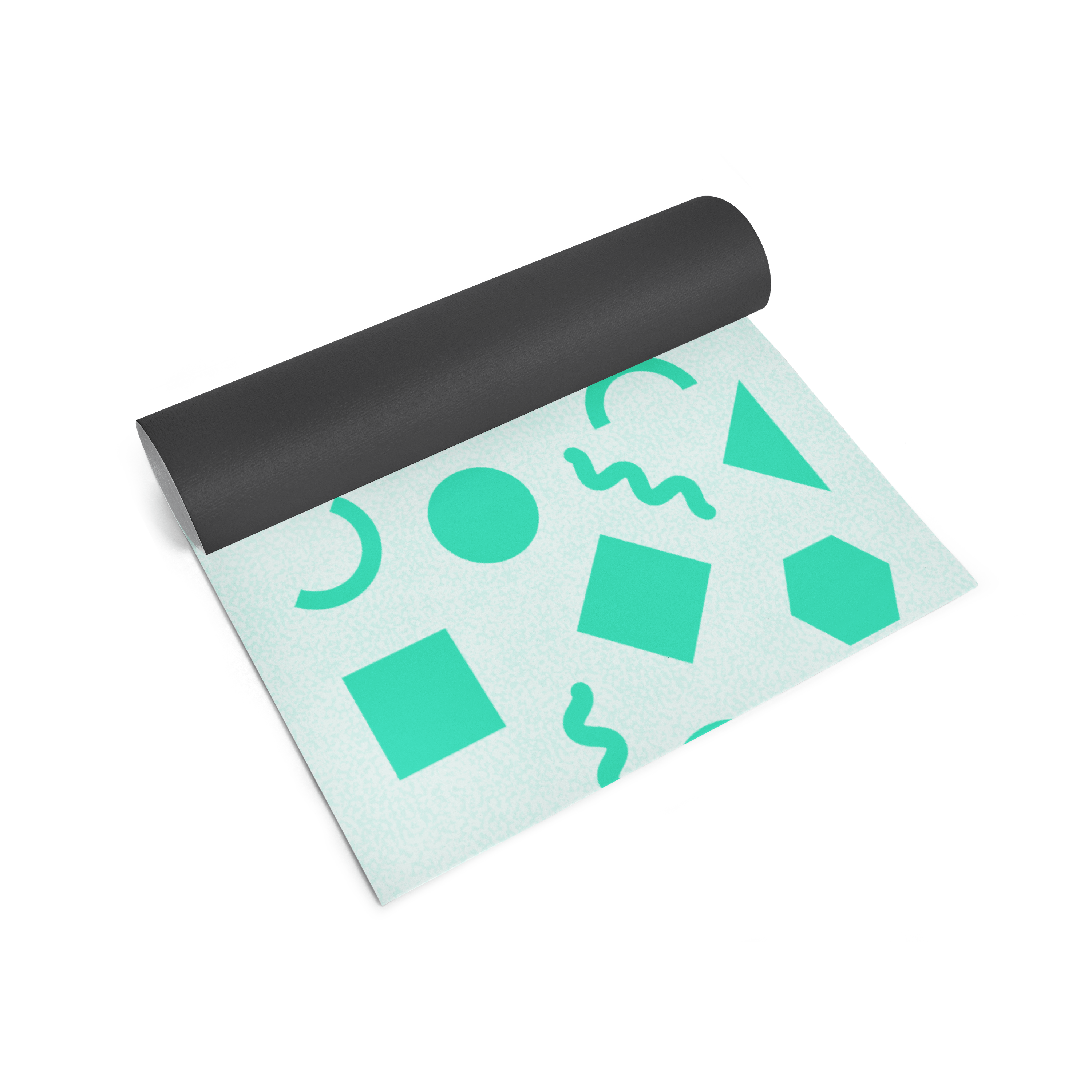 Oberon “Forest Flow” Yoga Mat – 6mm Non-Slip, Eco-Friendly (Green)