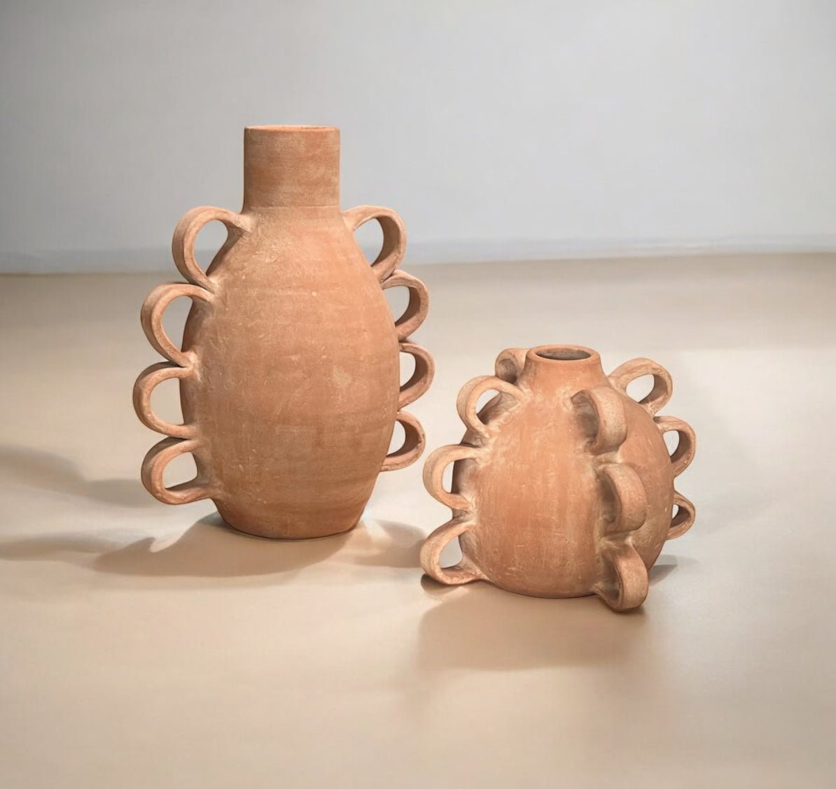 Erna Terracotta Vessel by MESO MESO