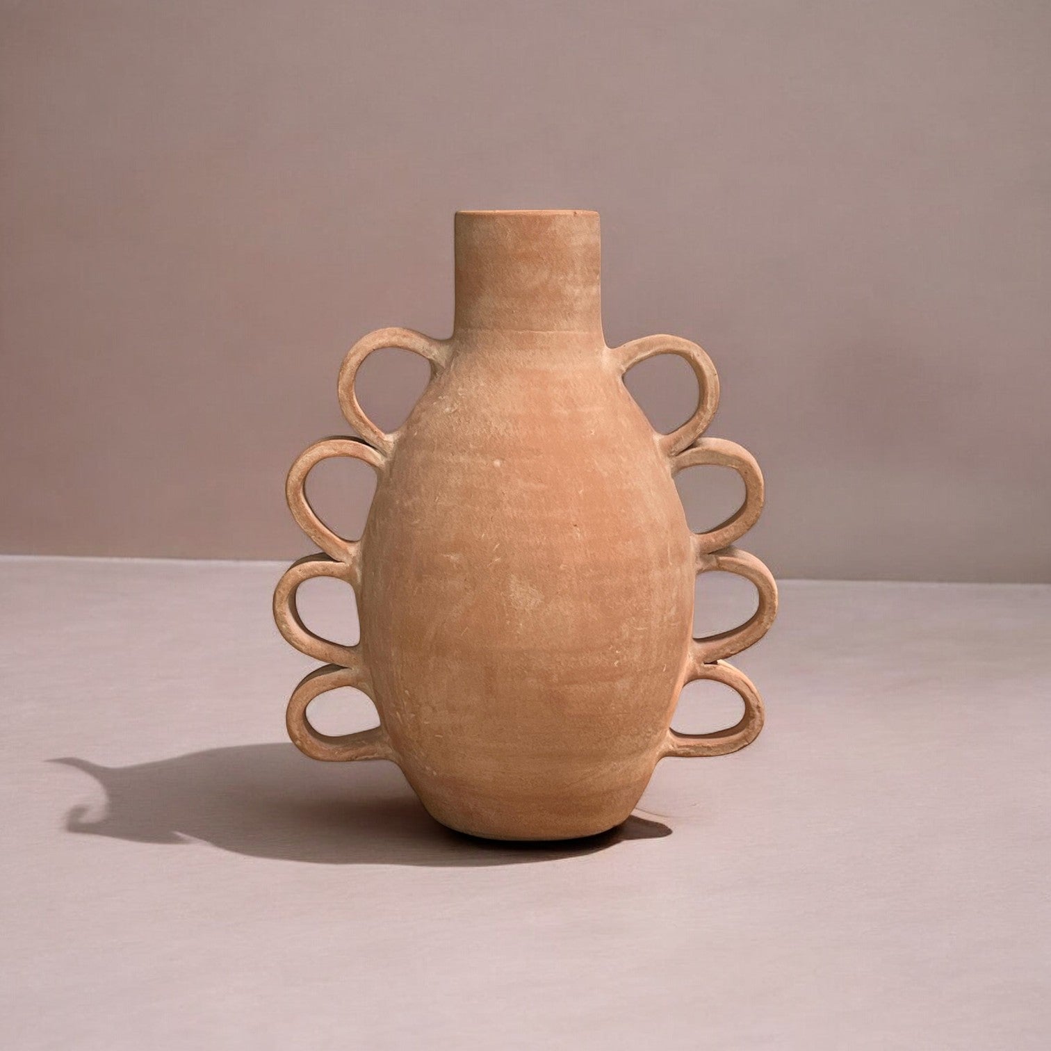 Erna Terracotta Vessel by MESO MESO