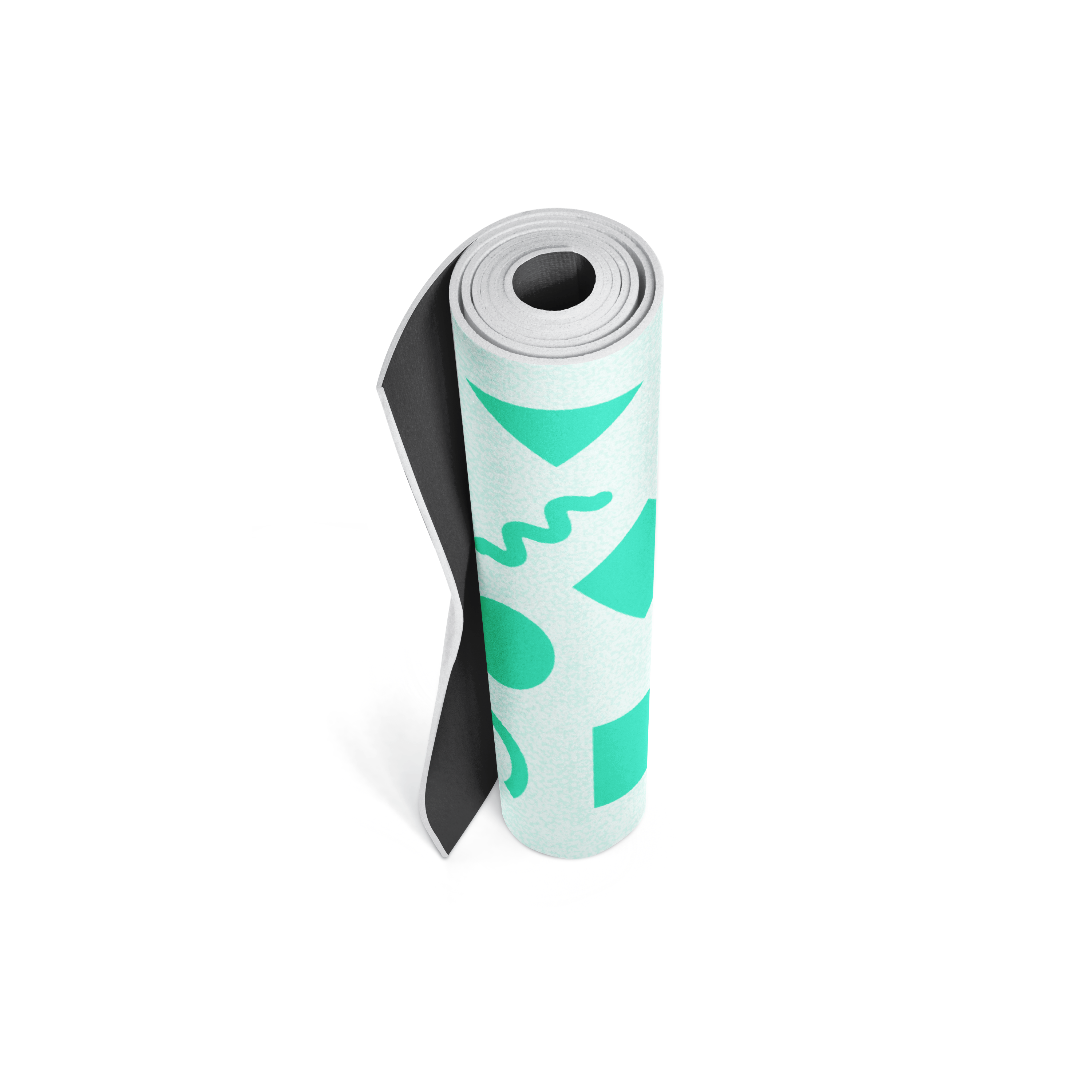 Oberon “Forest Flow” Yoga Mat – 6mm Non-Slip, Eco-Friendly (Green)