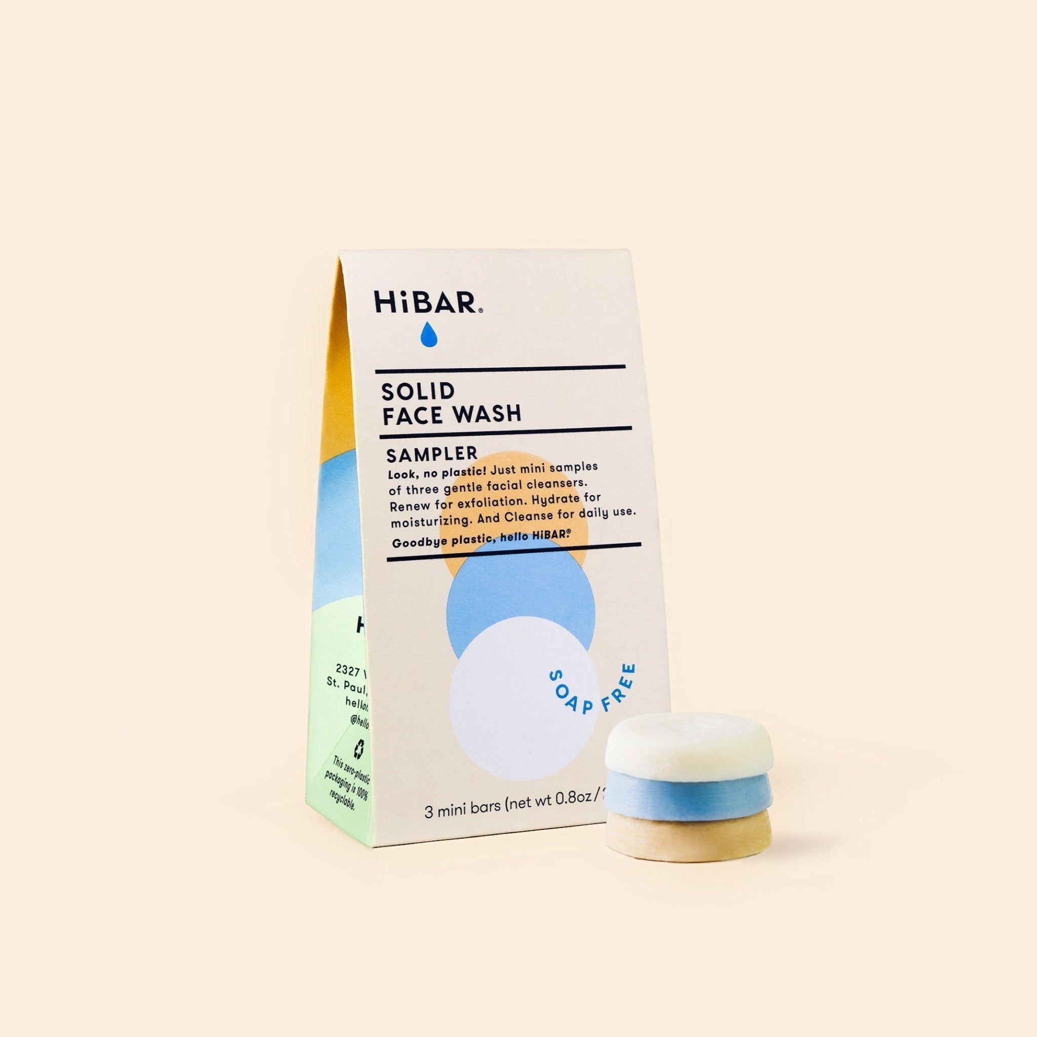 Face Wash Sampler HiBAR
