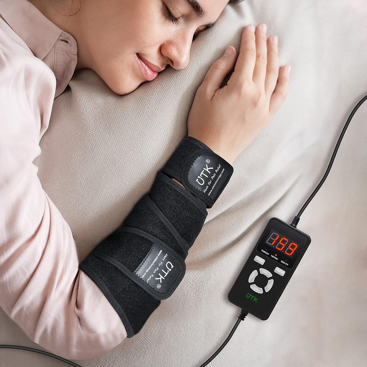 Far Infrared Heating Pad Wrap with Far Jade iReliev