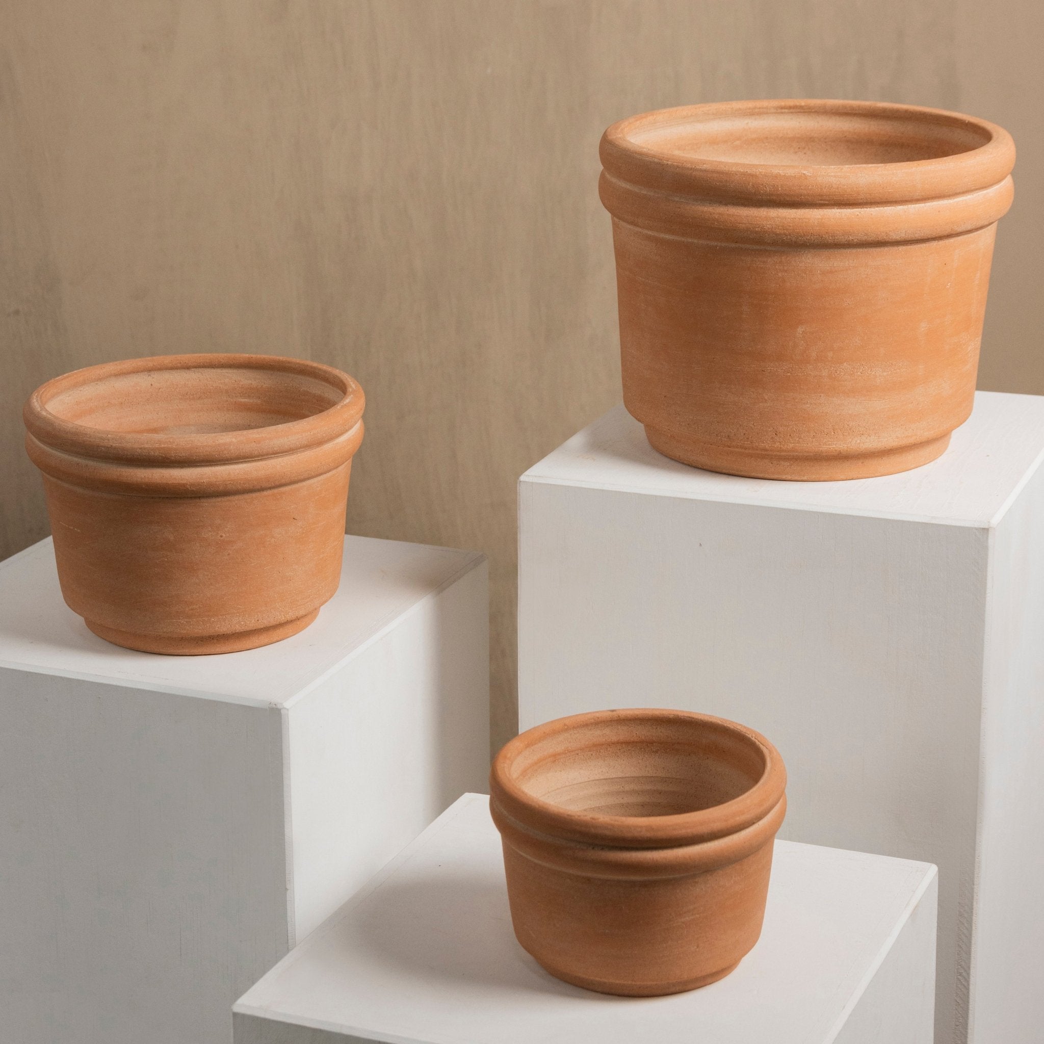Felipe Small Terracotta Planter by MESO MESO