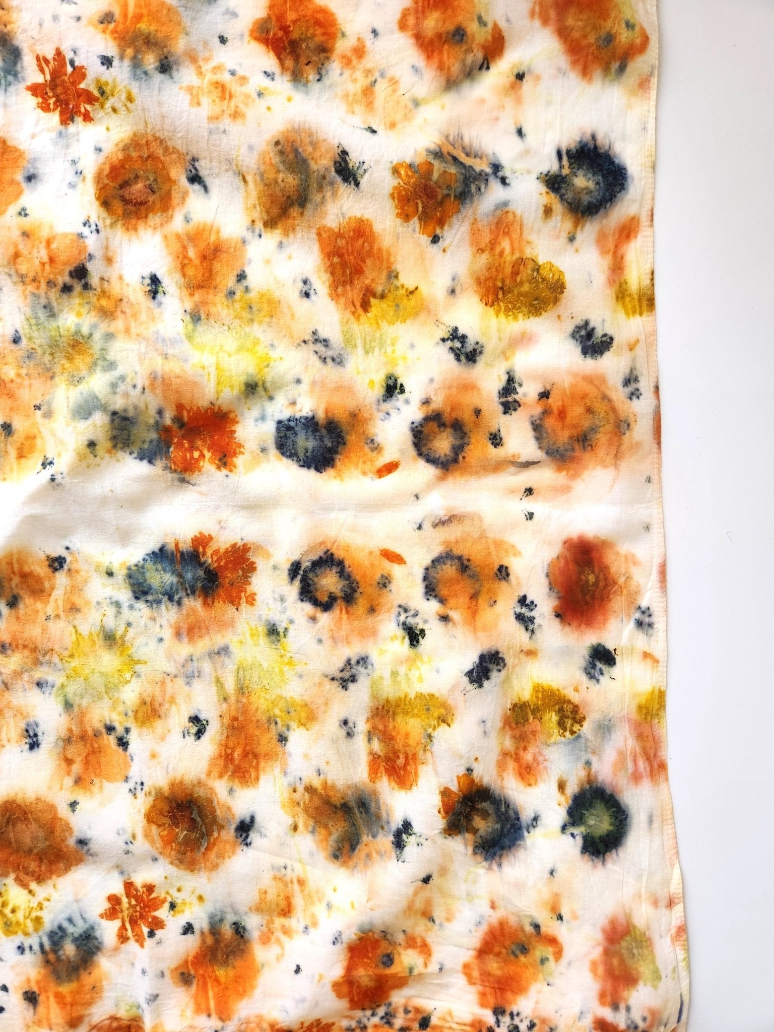Floral Printed Organic Cotton Bandana dyekween