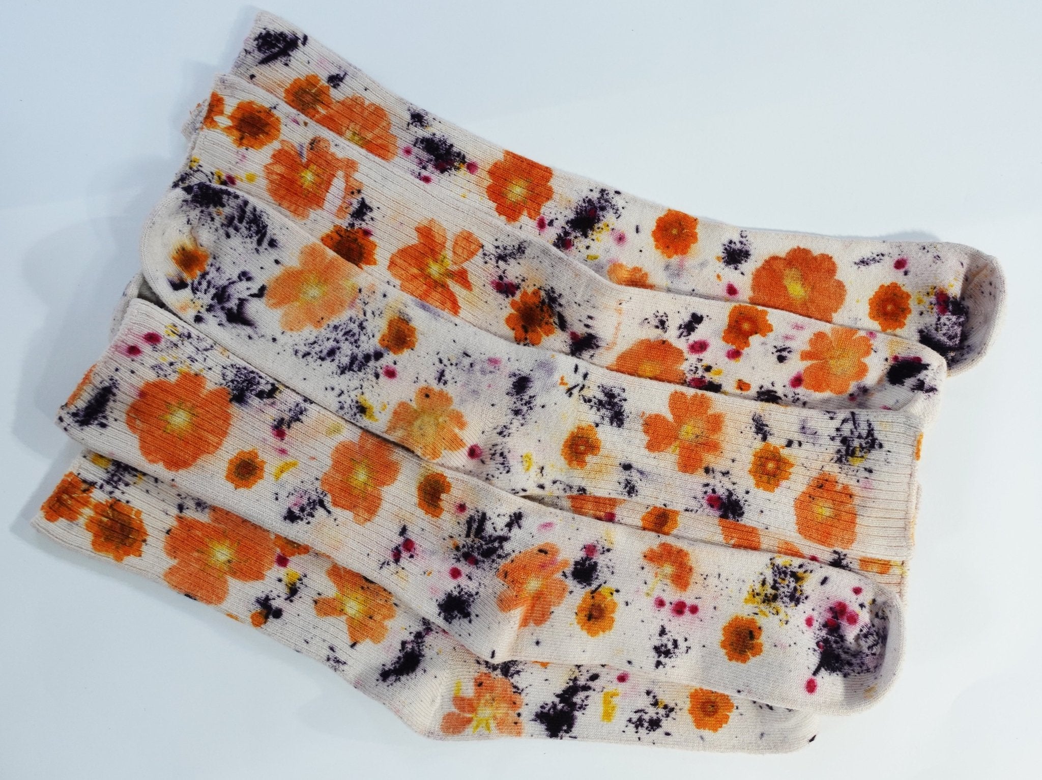 Flower Power Bamboo Sock dyekween
