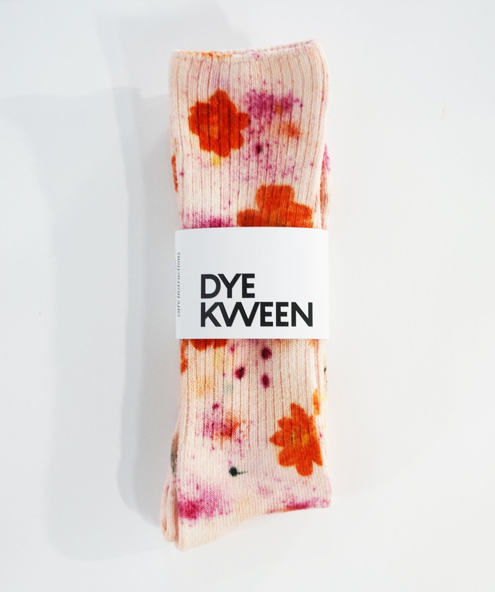 Flower Power Bamboo Sock dyekween