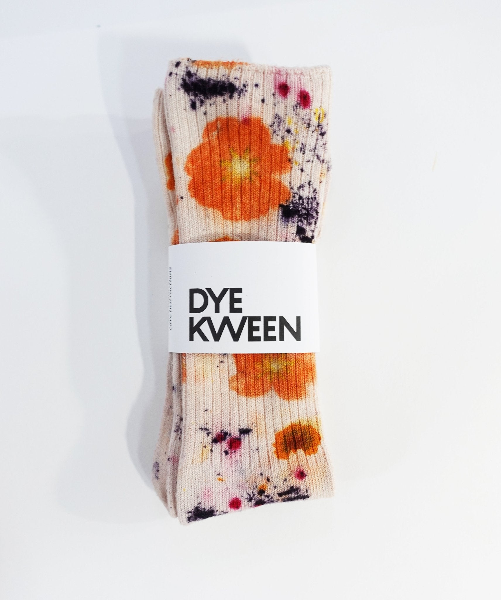 Flower Power Bamboo Sock dyekween