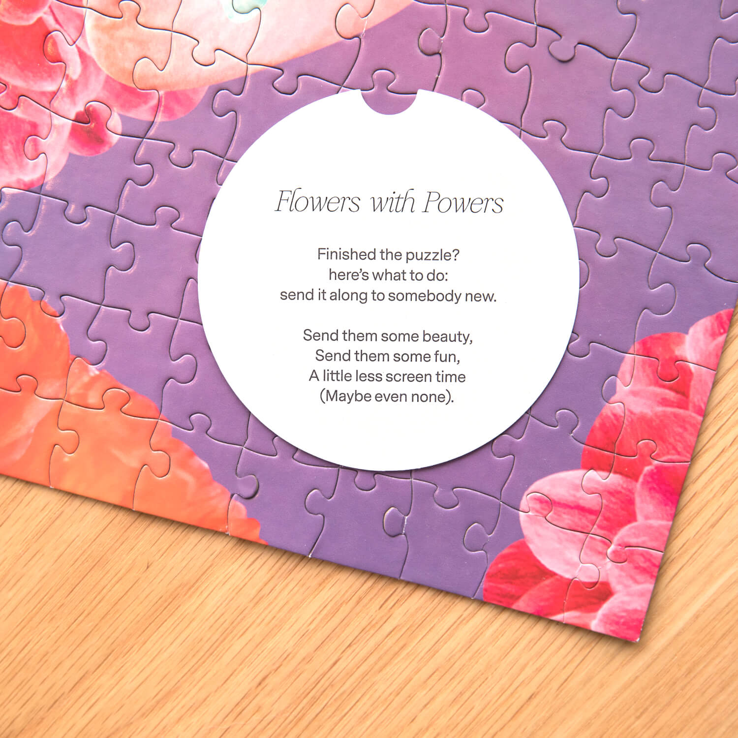 Flowers with Powers Puzzle Loftie