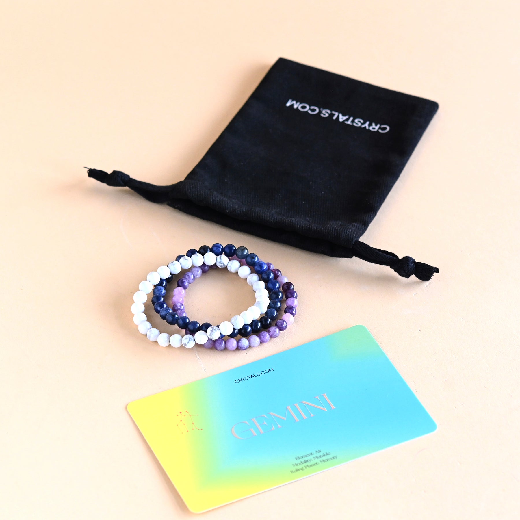 Gemini Bracelet Trio CRYSTALS.COM