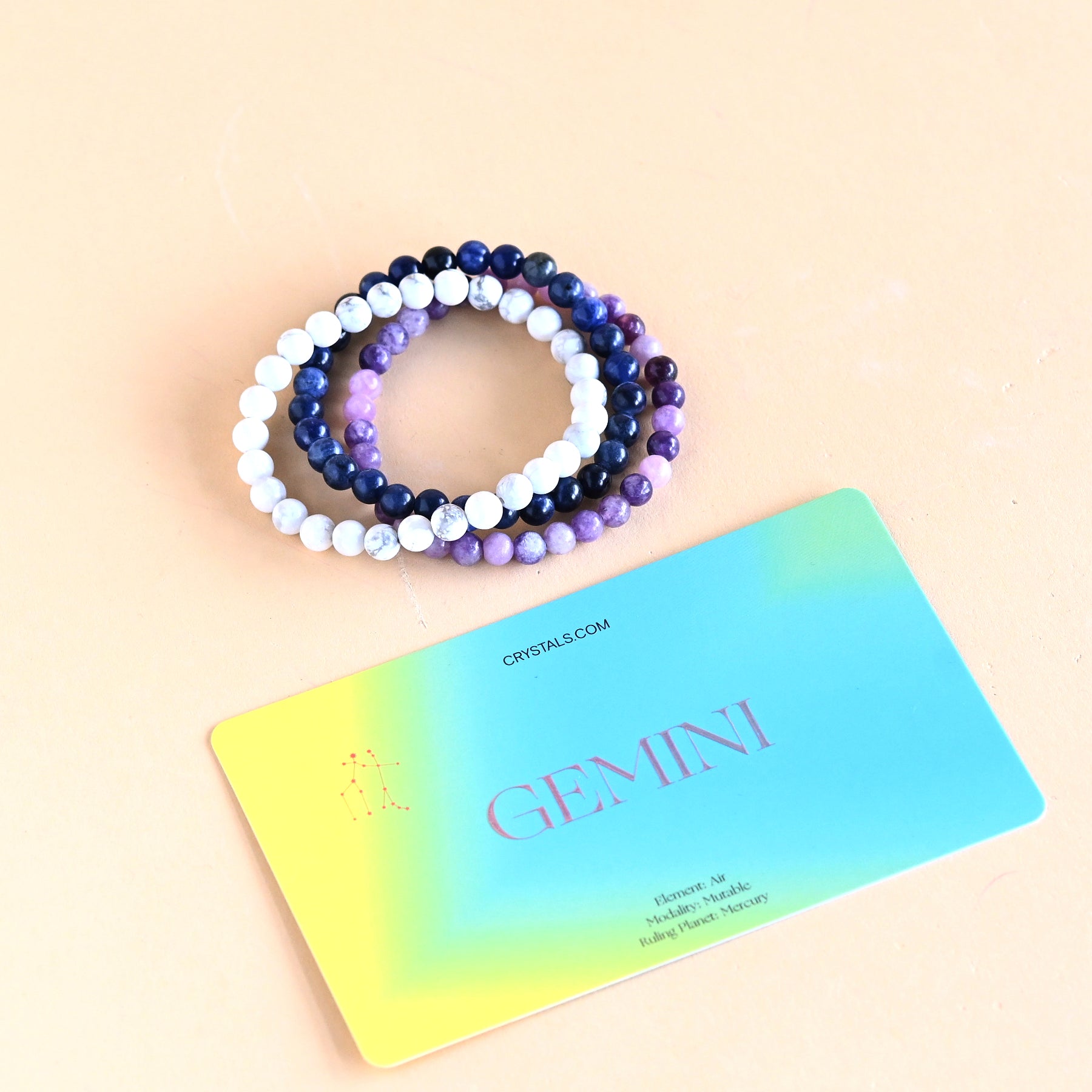 Gemini Bracelet Trio CRYSTALS.COM