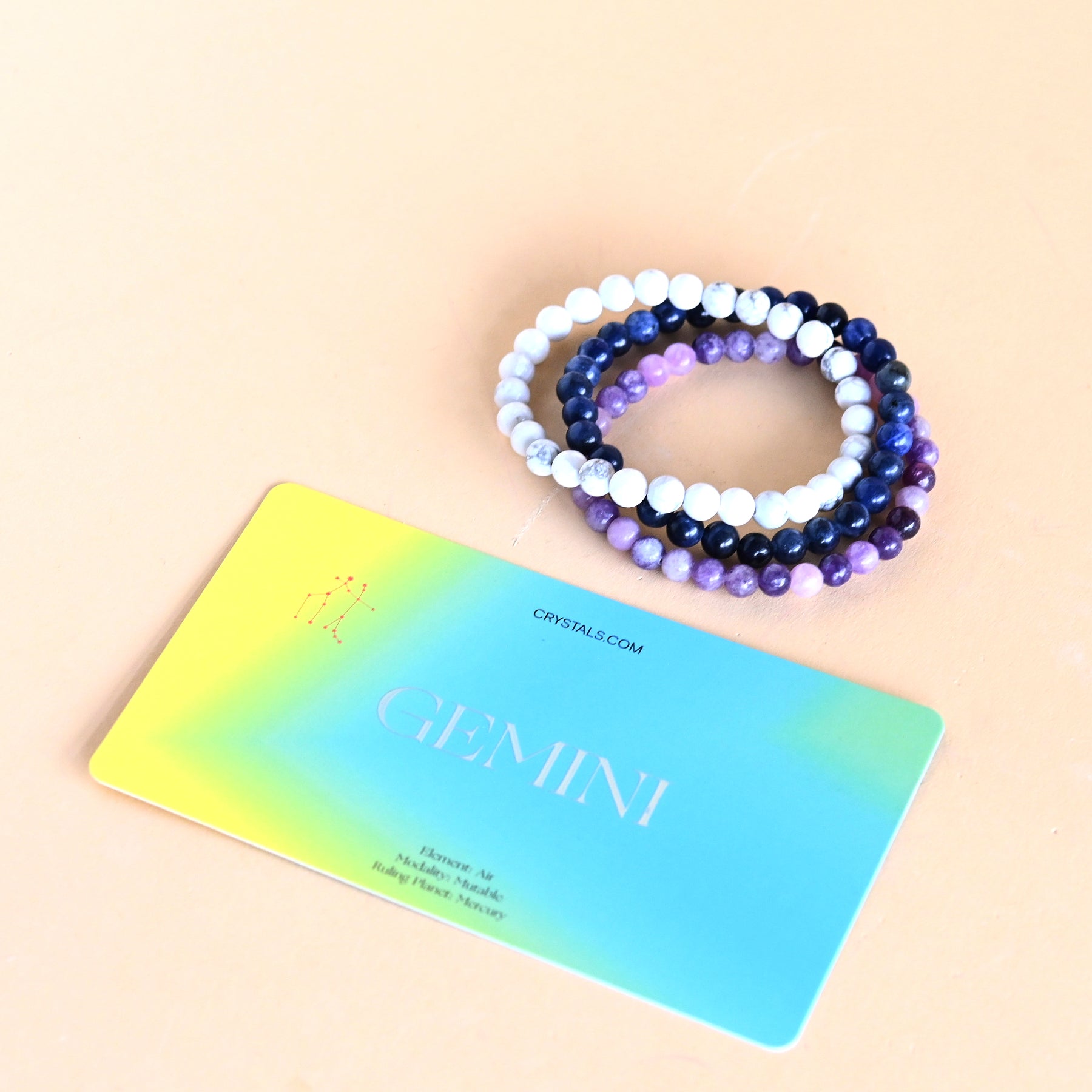 Gemini Bracelet Trio CRYSTALS.COM